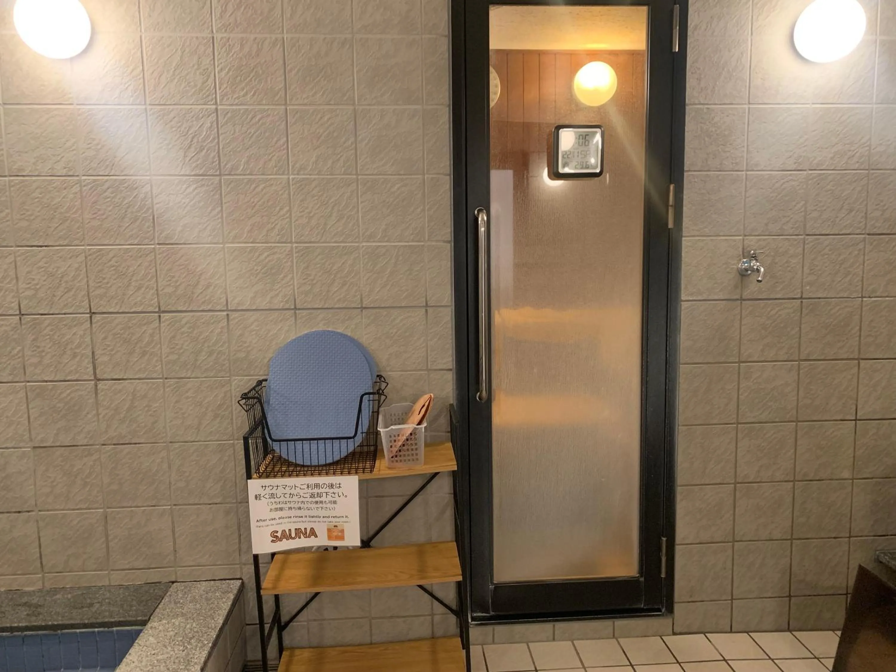 Sauna in Hotel Kuretakeso Takayama Ekimae