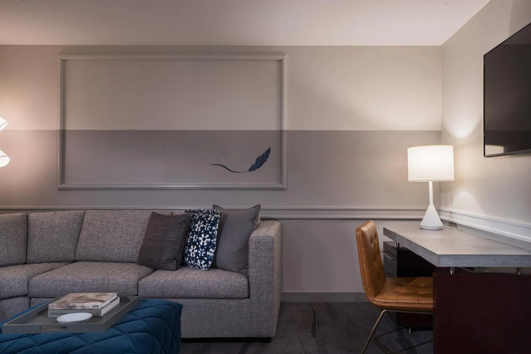 Living room in Archer Hotel Old Town Alexandria