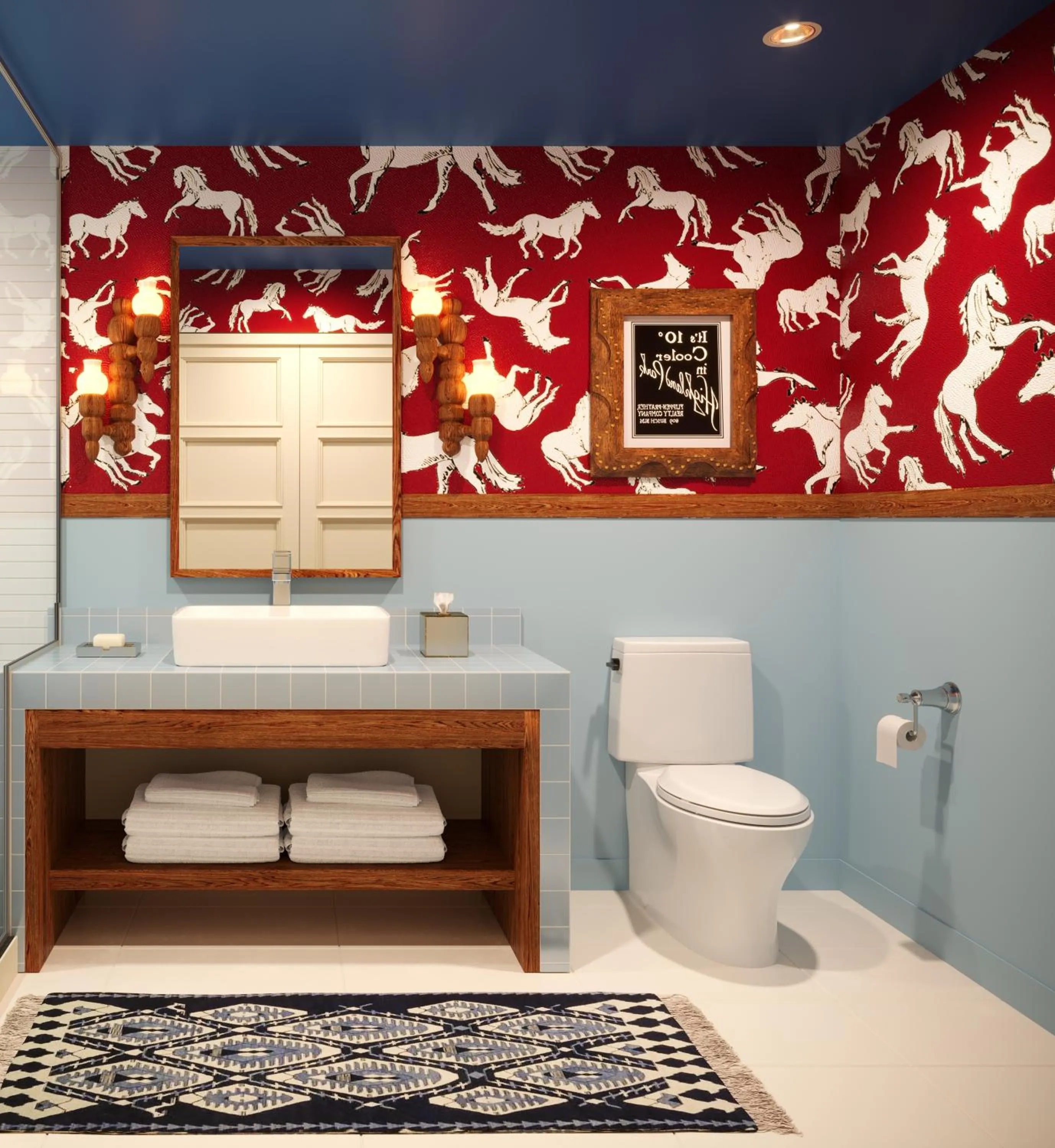 Toilet in Graduate by Hilton Dallas