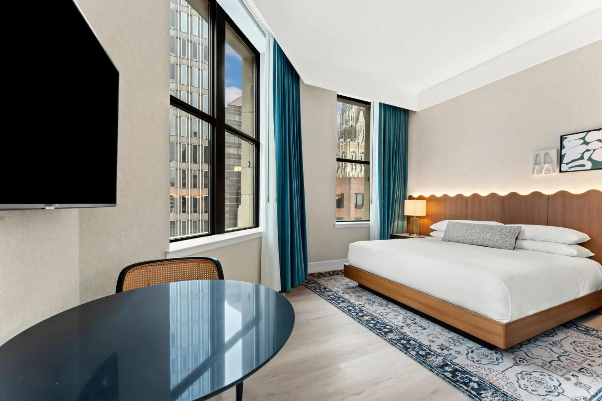 Photo of the whole room, Bed in Kimpton Hotel Monaco Baltimore Inner Harbor by IHG