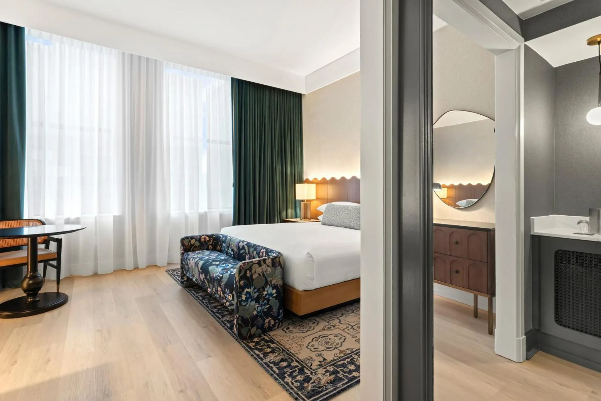 Photo of the whole room, Bed in Kimpton Hotel Monaco Baltimore Inner Harbor by IHG