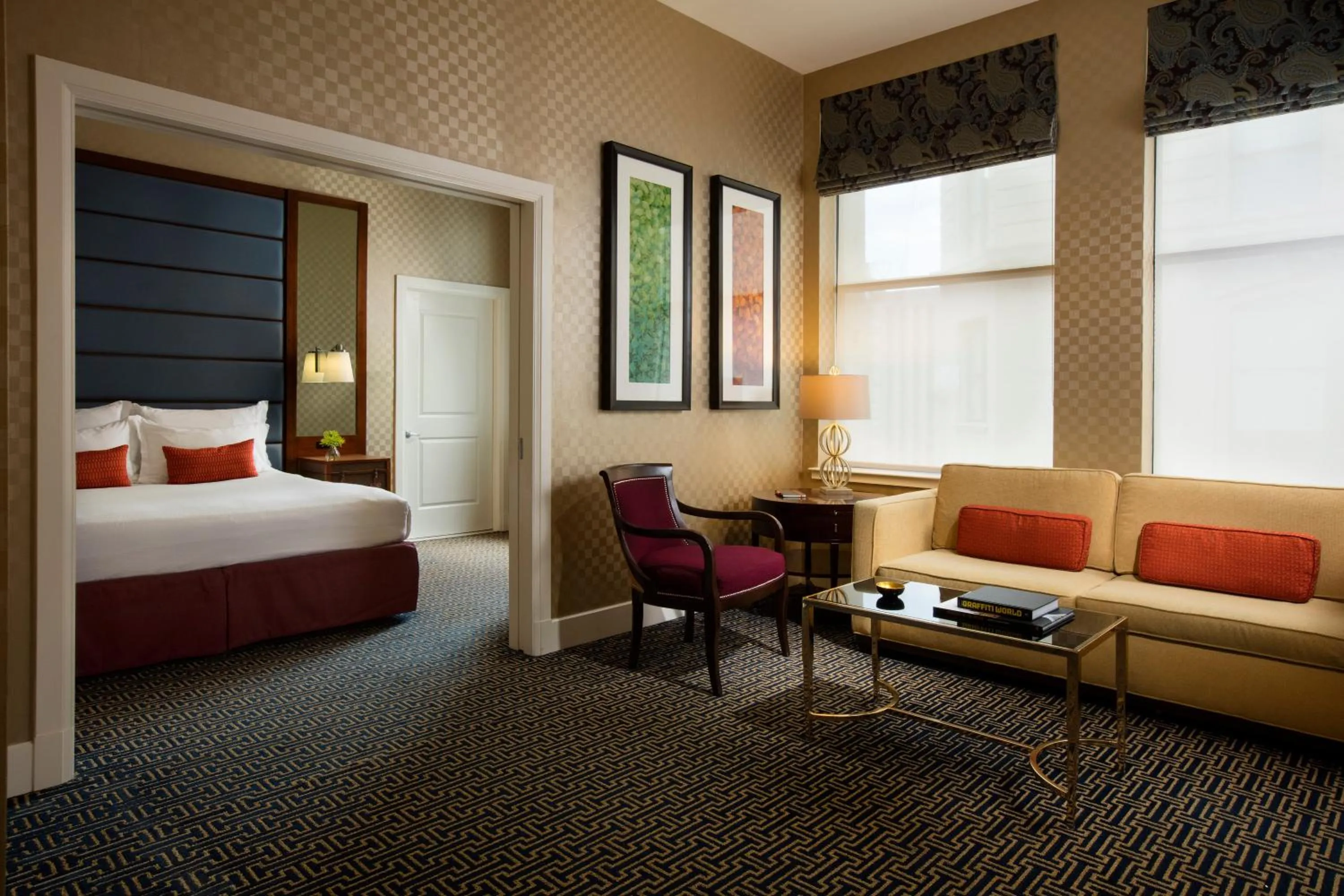 One-Bedroom King Suite with City View in Kimpton Hotel Monaco Baltimore Inner Harbor by IHG