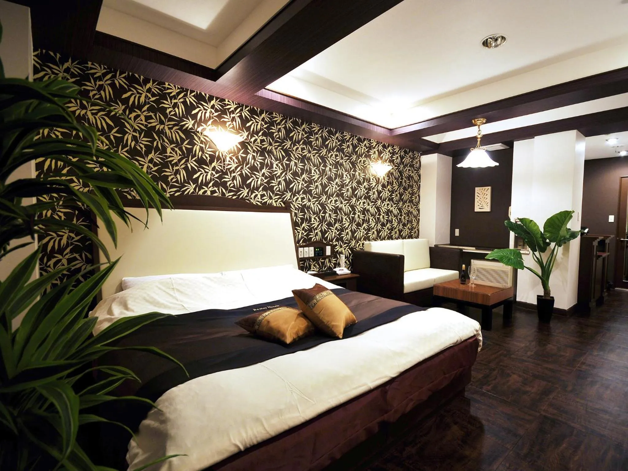 Photo of the whole room, Bed in Restay Tokushima Aine (Adult Only)