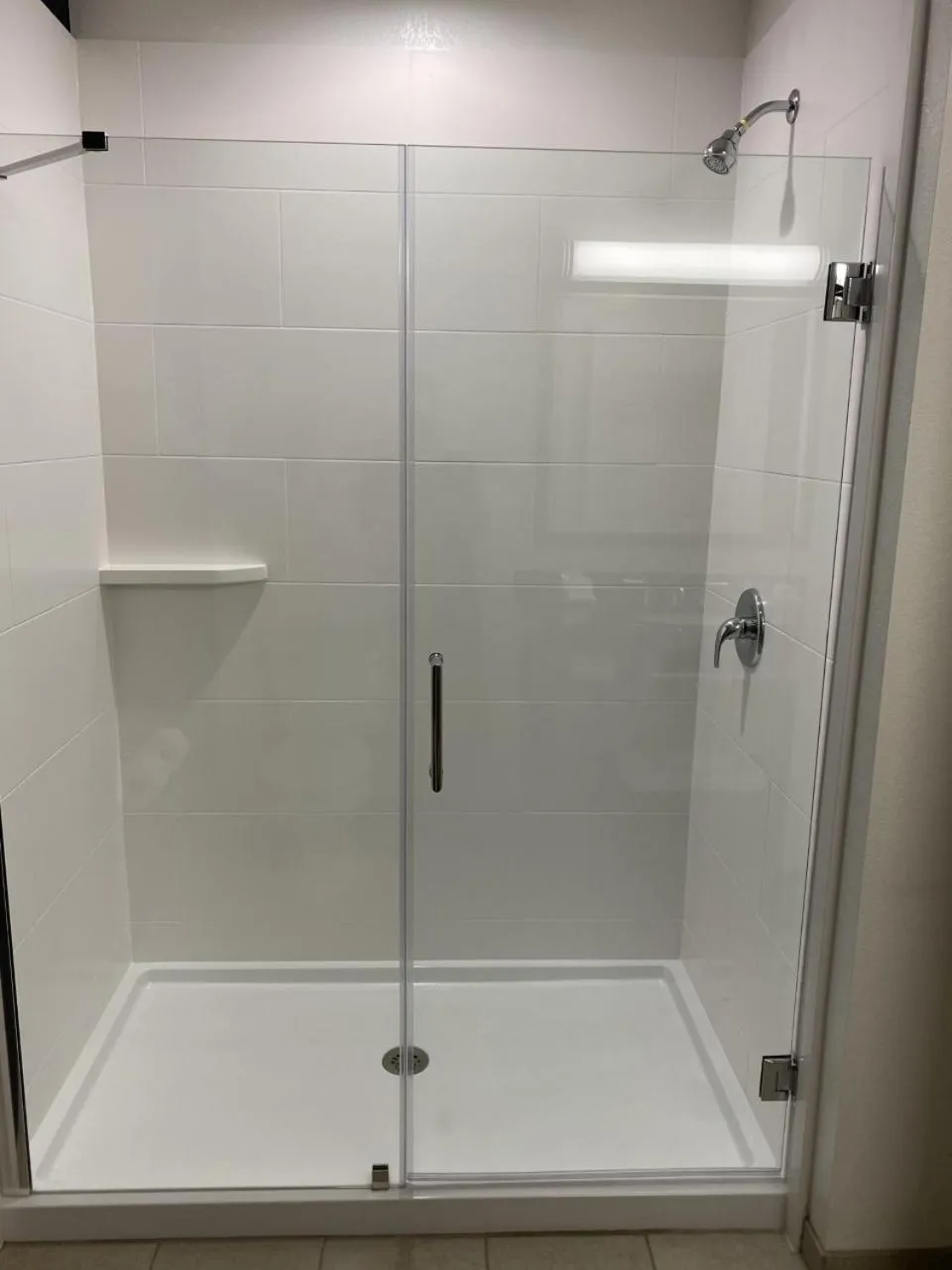 Shower in Cherokee Grand Hotel