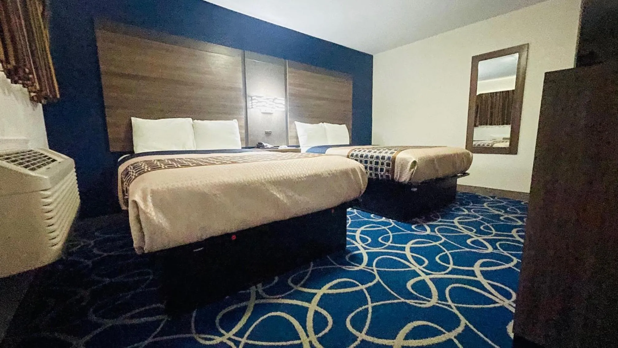 Bed in Budget Inn Pecos