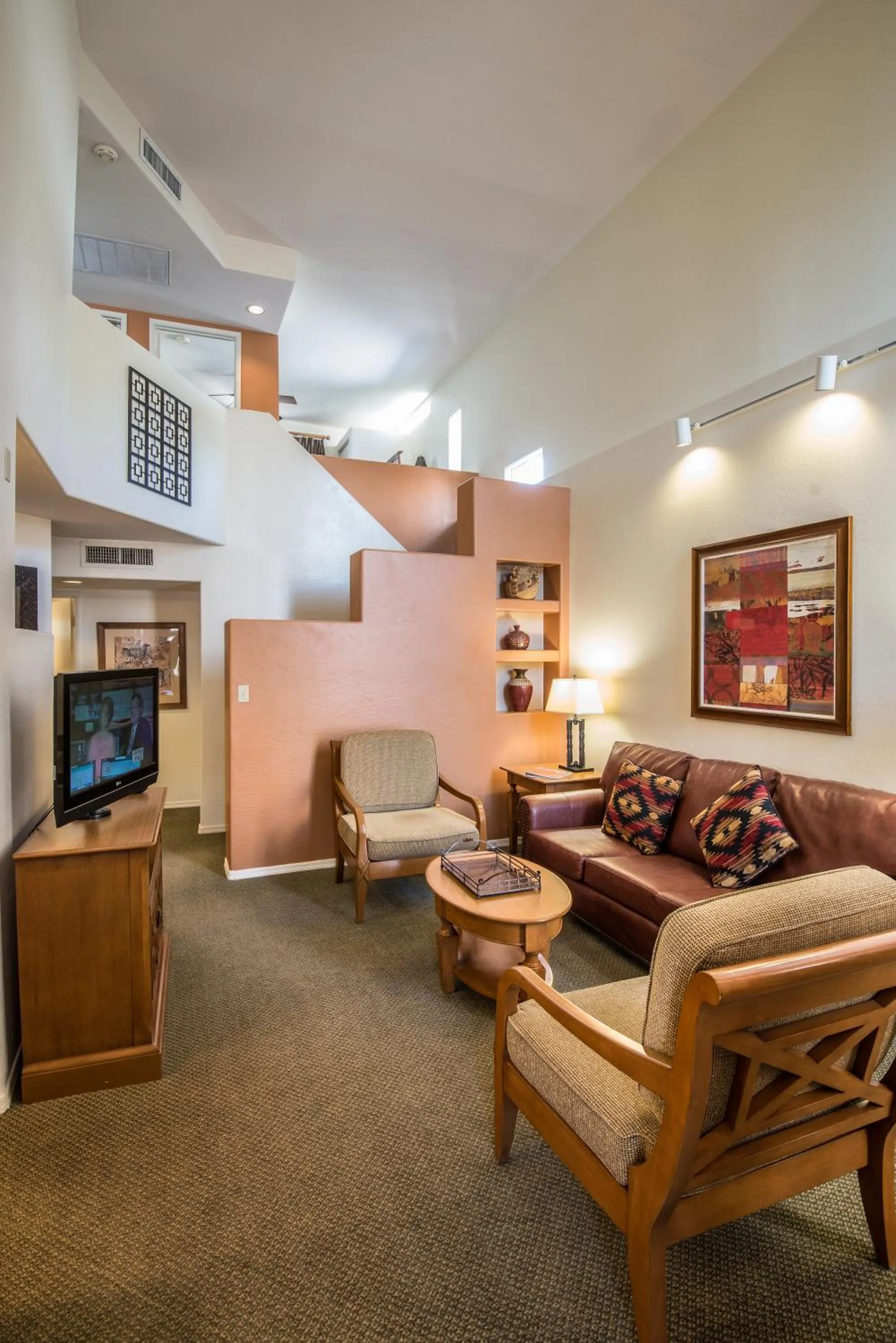 Living room in Villas of Cave Creek