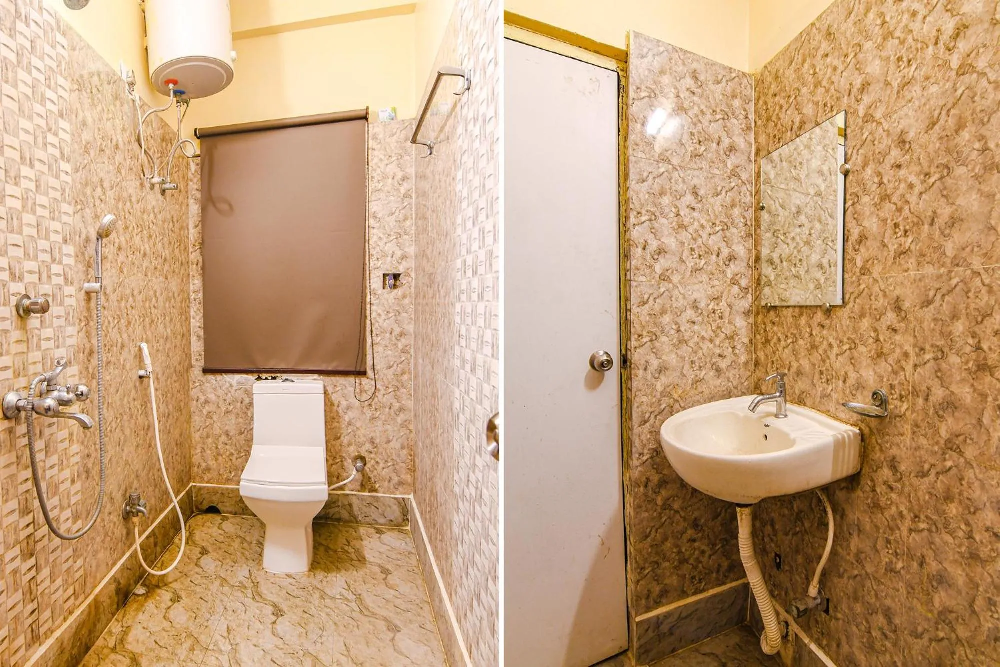 Bathroom in FabHotel The Golden Orchid