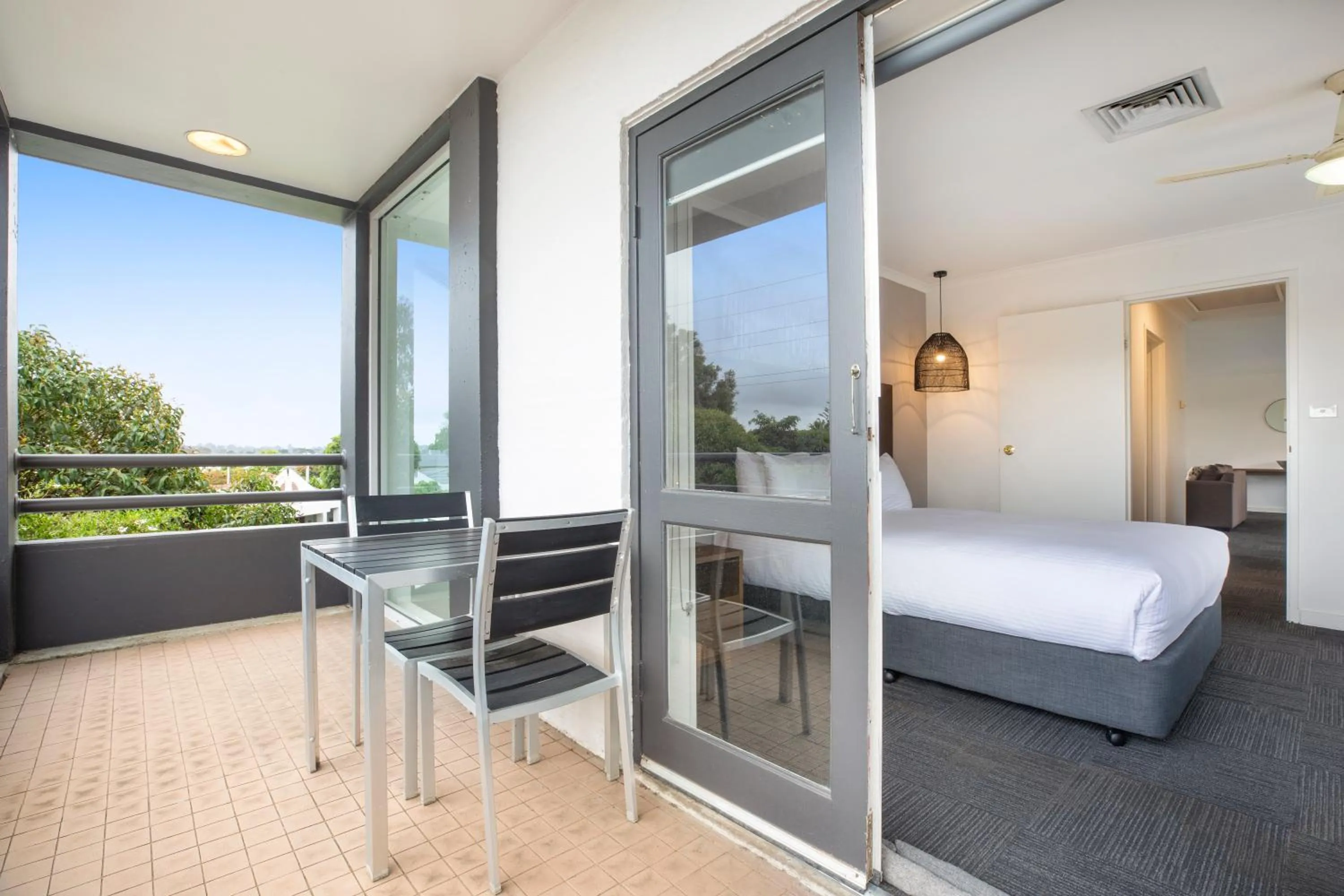 Balcony/Terrace, Bed in Nightelier Doncaster