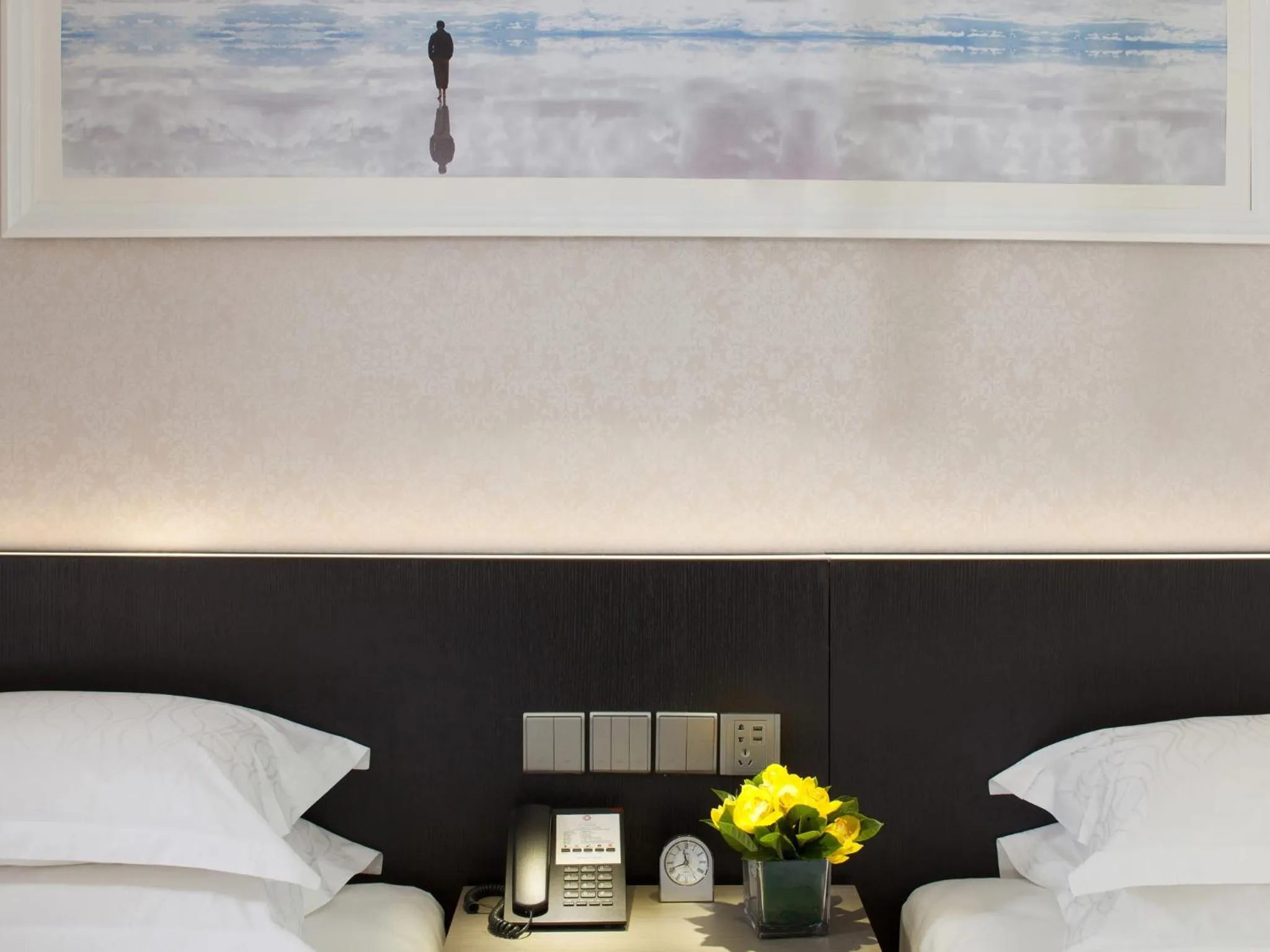 Decorative detail in Beijing Landmark Towers