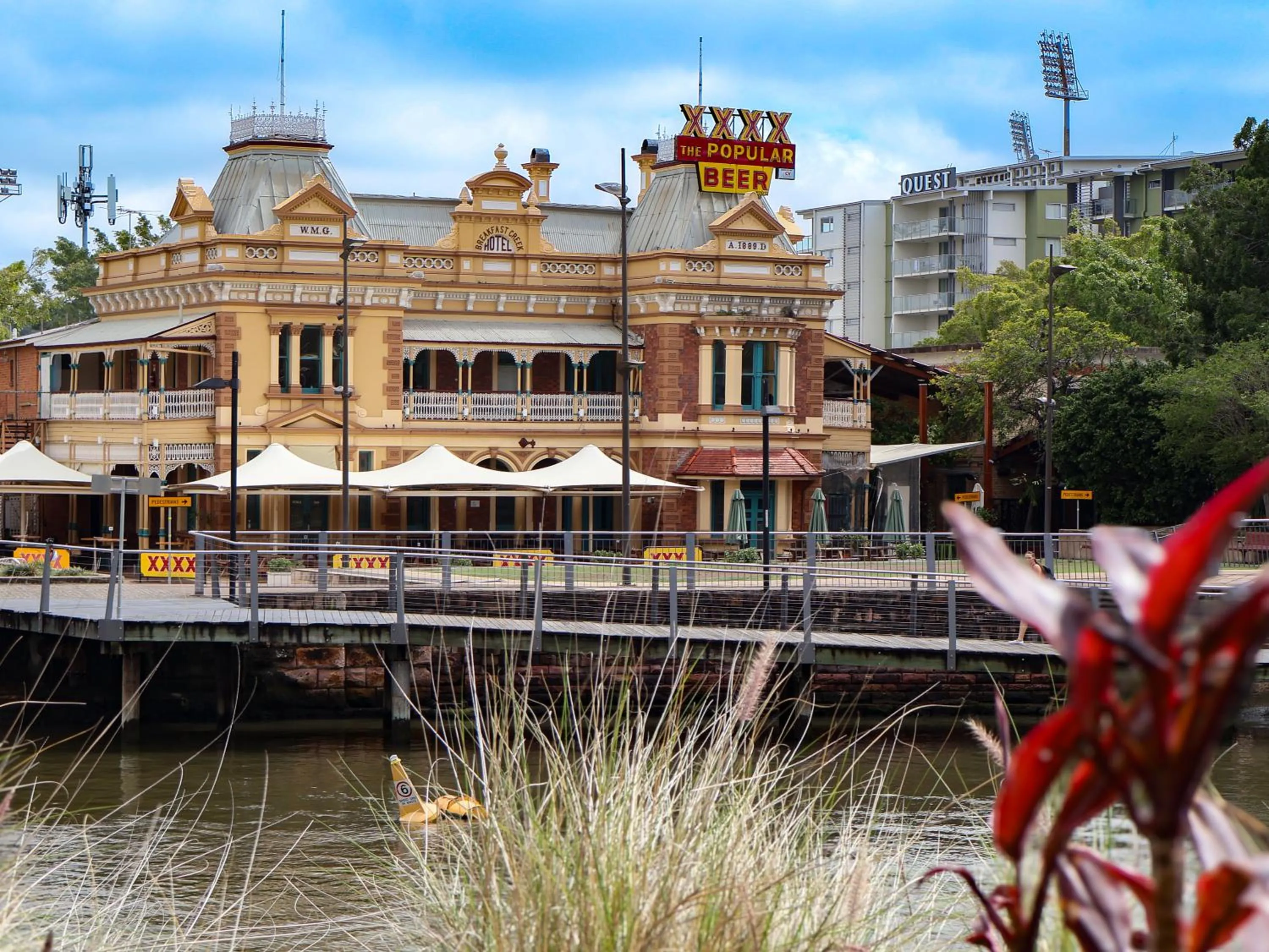 Property building in Quest Breakfast Creek