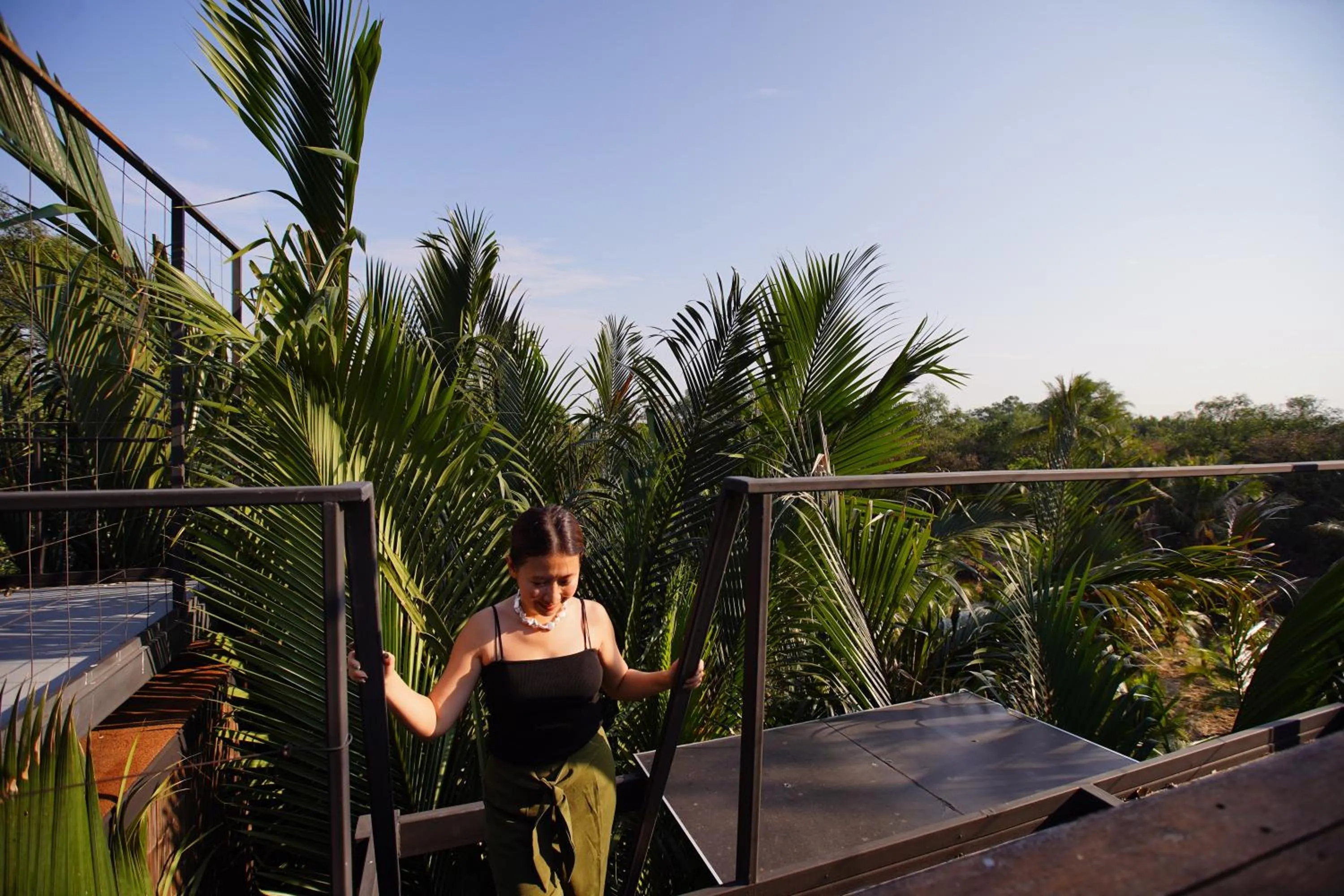 People in Bangkok Tree House Bang Kachao