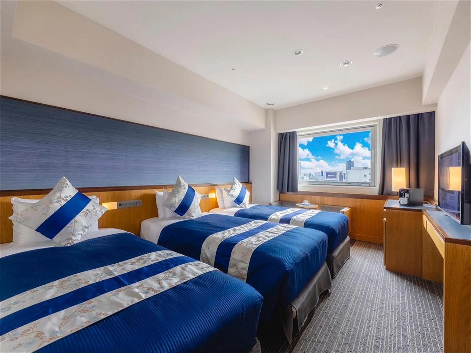 Photo of the whole room, Bed in Hotel Gracery Osaka Namba