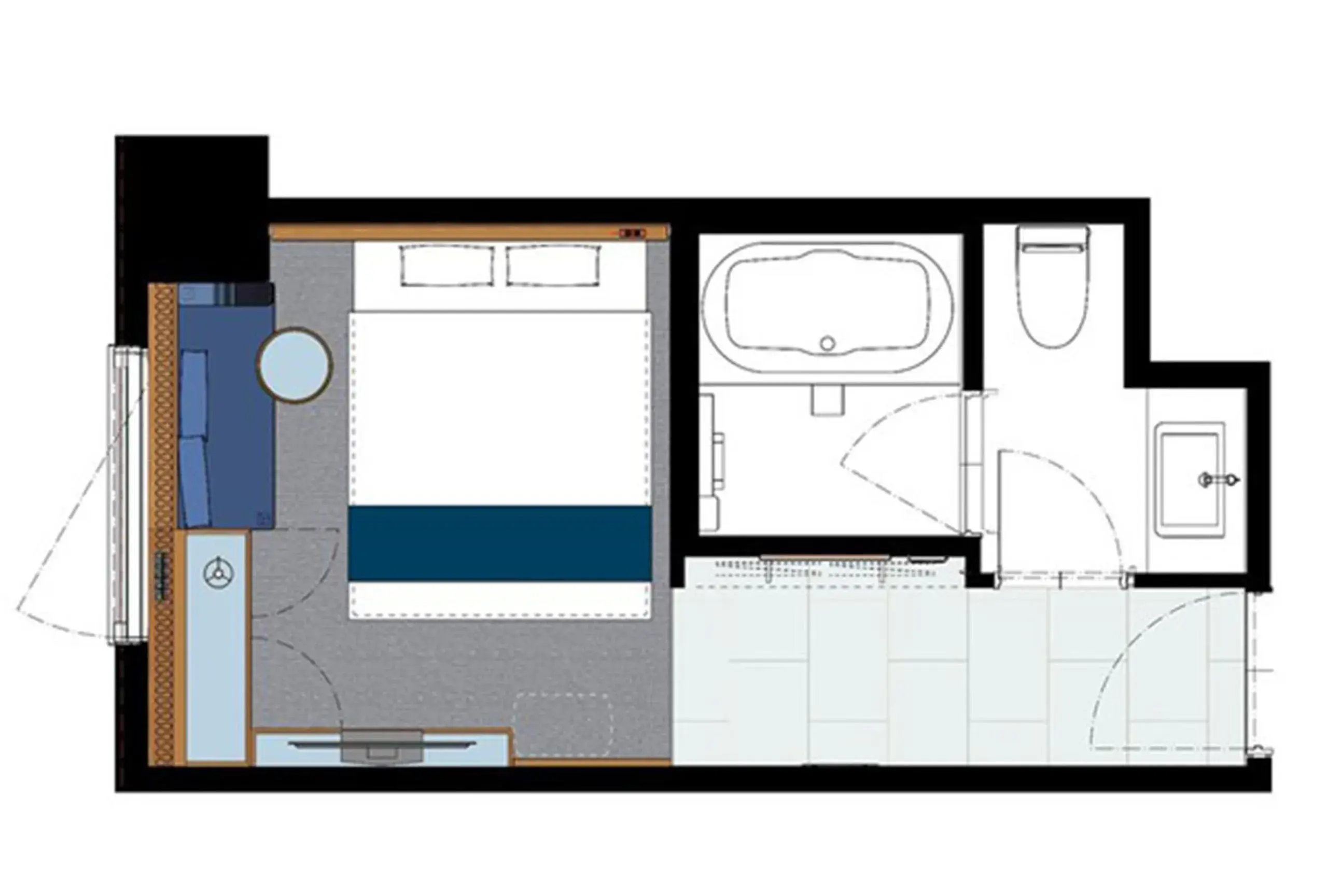 Double Room (1 Adult) - single occupancy in Hotel Gracery Osaka Namba Double Room (1 Adult) - single occupancy in Hotel Gracery Osaka Namba