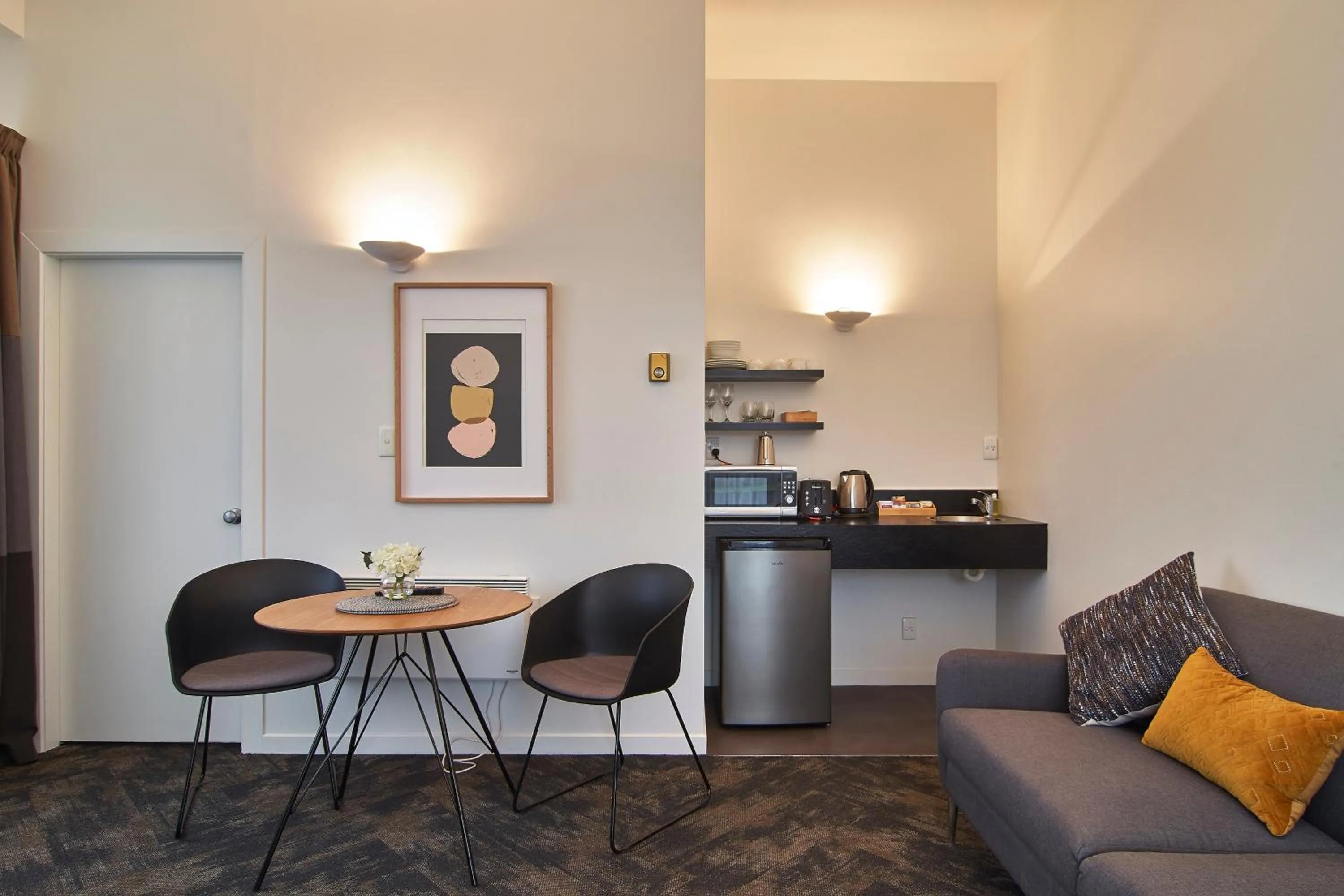 Seating area in Hotel Carlton Mill