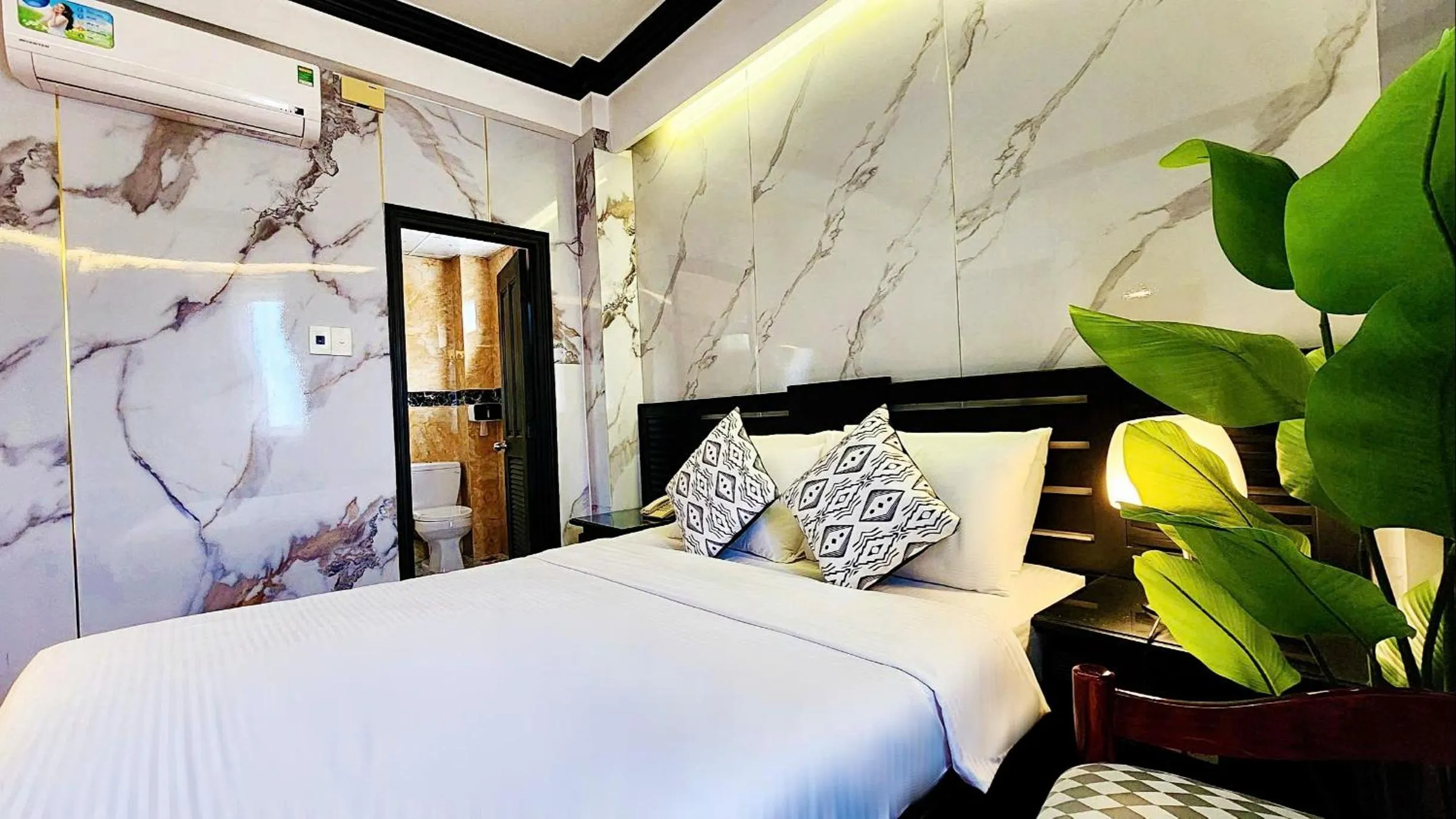 Bed in Rosa Hotel & Spa