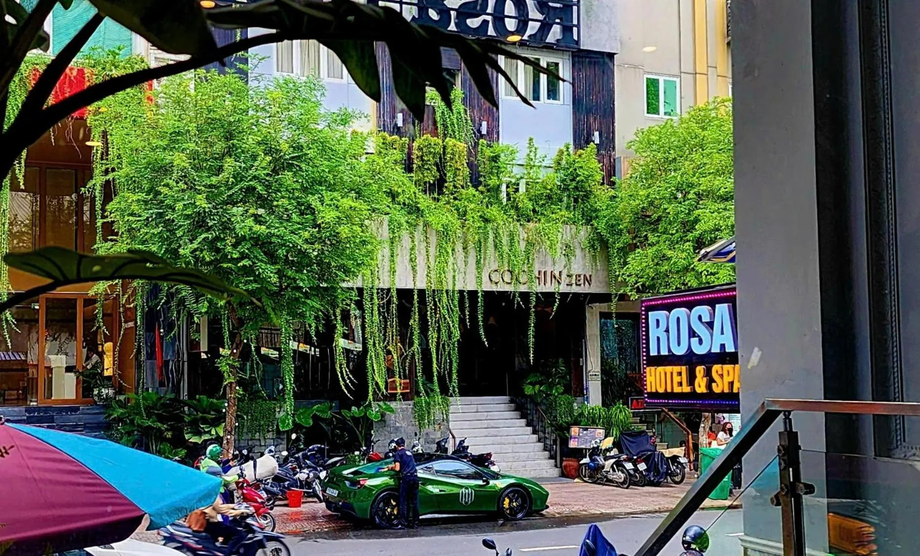 Street view in Rosa Hotel & Spa