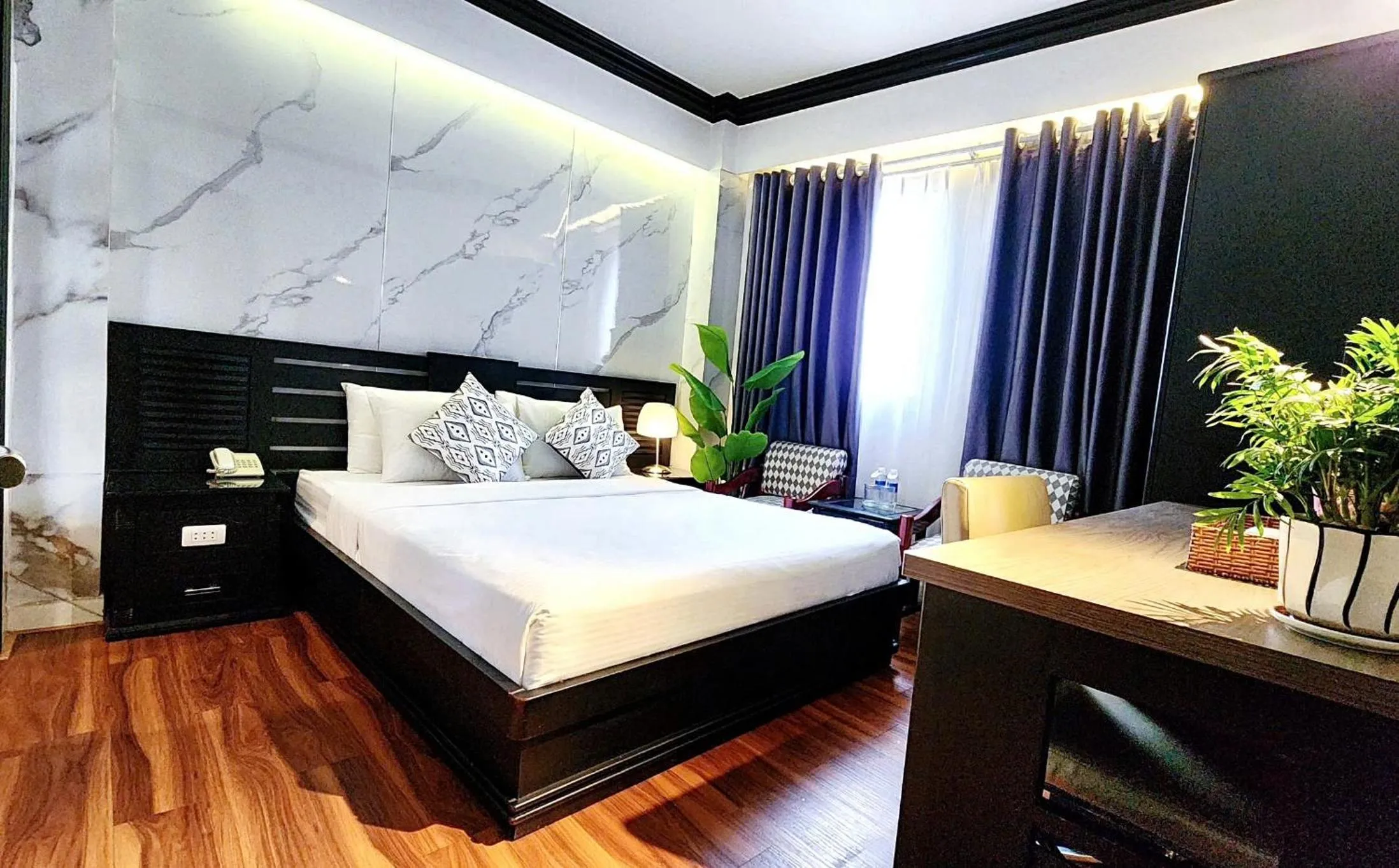 Bed in Rosa Hotel & Spa