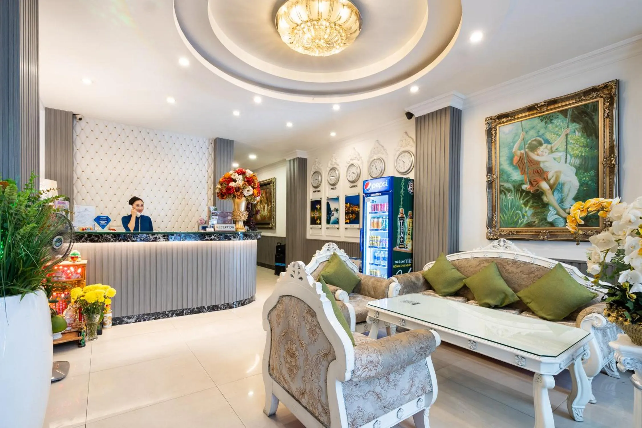 Seating area in Rosa Hotel & Spa