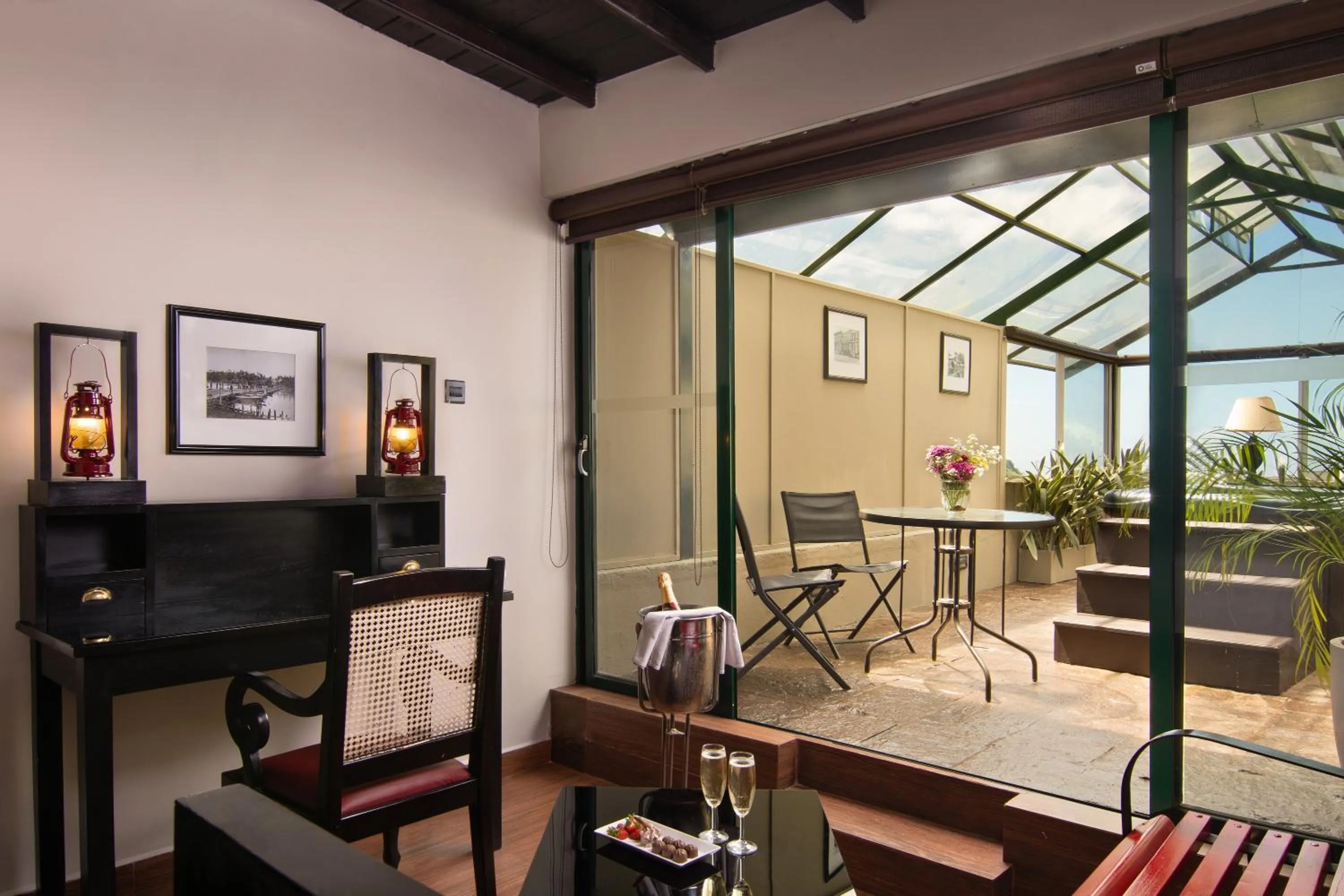 Balcony/Terrace in EKHO Ella - A Divine View of Ella Gap