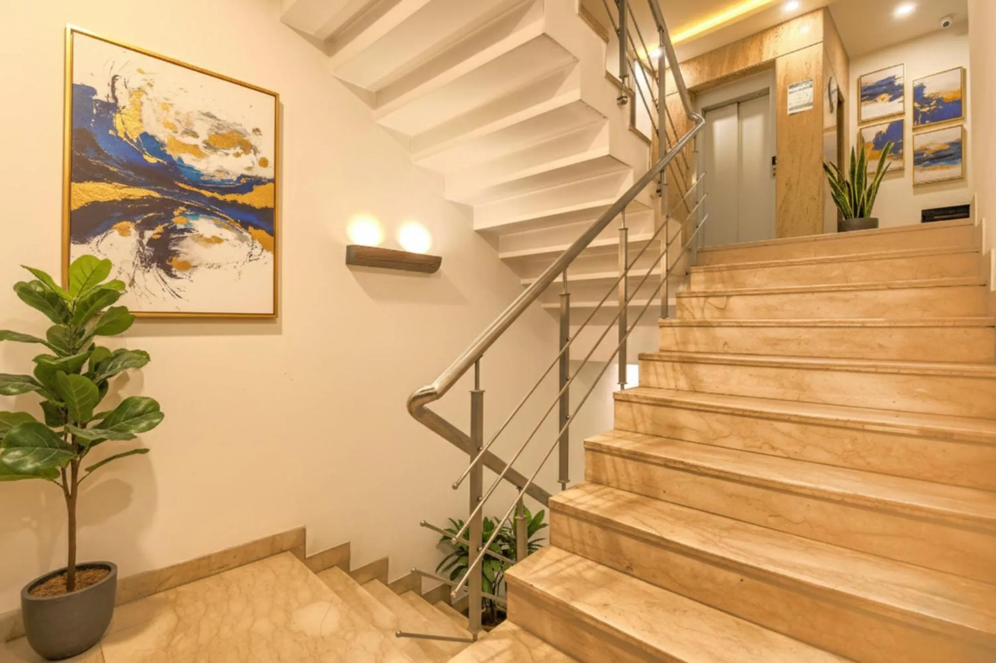 Lobby or reception in Via Le Grand