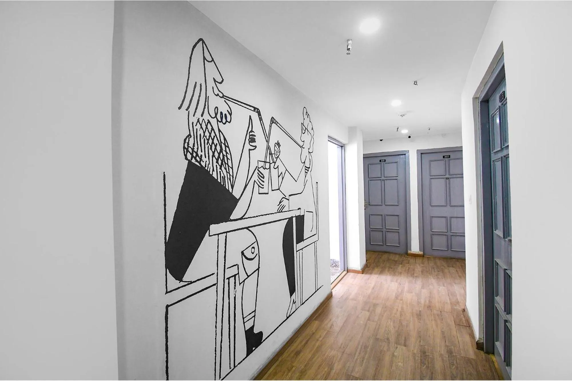 Lobby or reception in FabHotel Airport Green Arcade - near Kolkata Airport