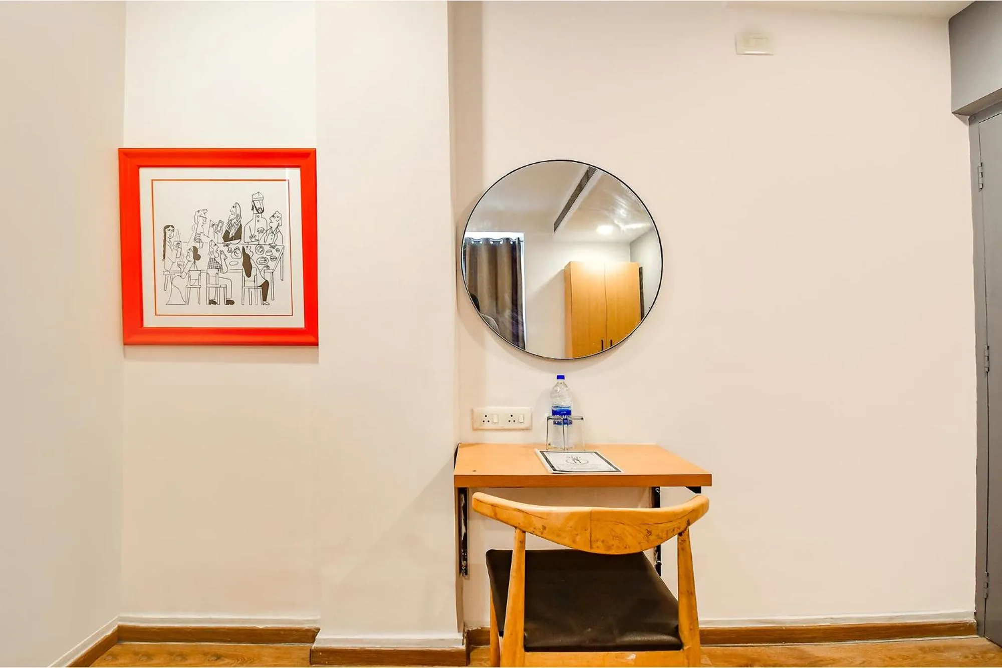 Photo of the whole room in FabHotel Airport Green Arcade - near Kolkata Airport