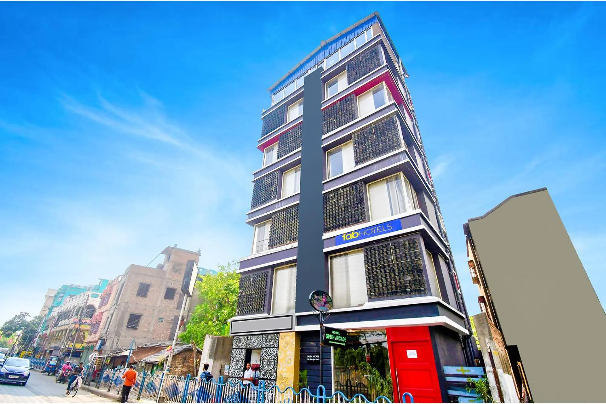 Property building in FabHotel Airport Green Arcade - near Kolkata Airport