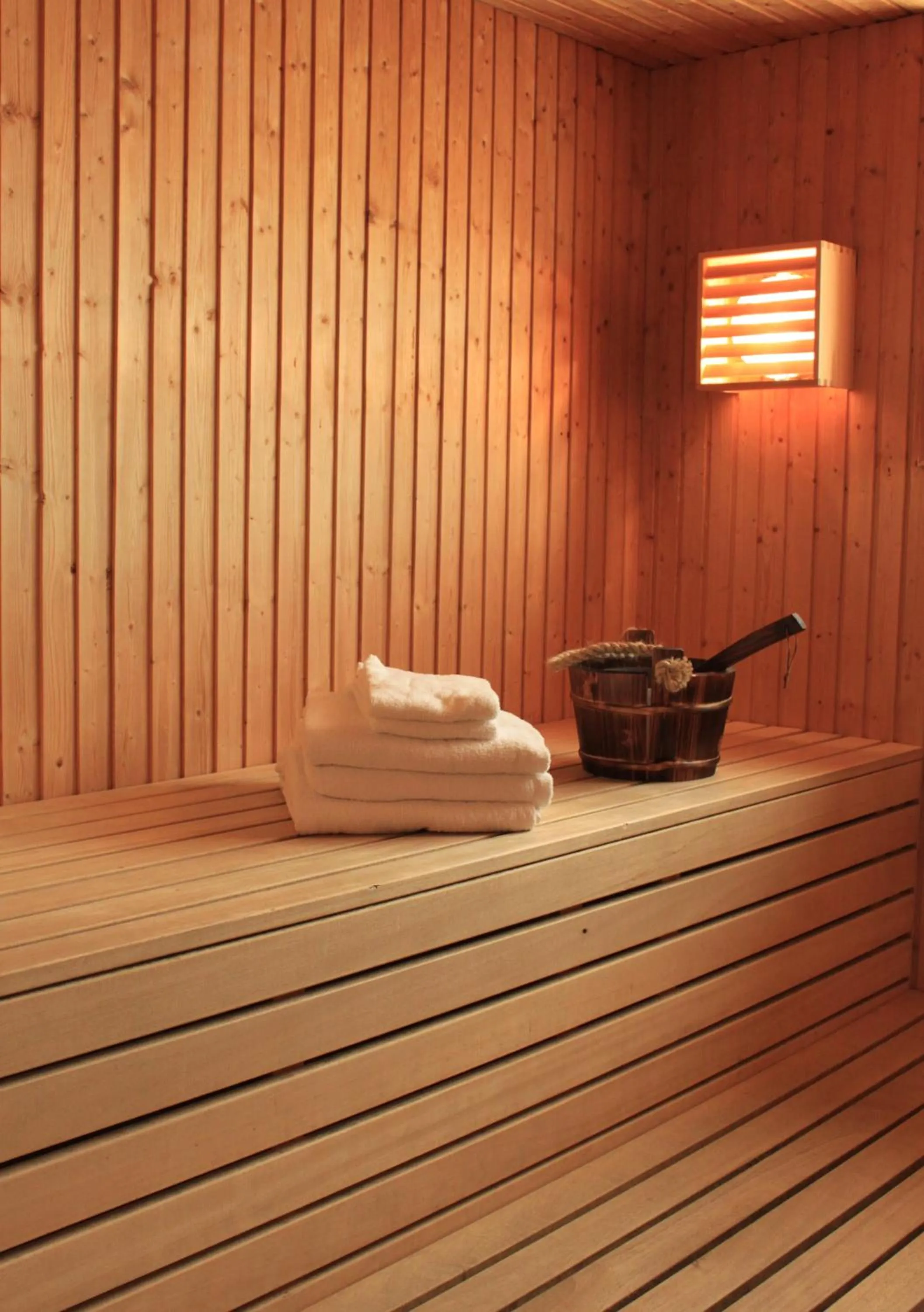 Sauna in Rosersbergs Slottshotell