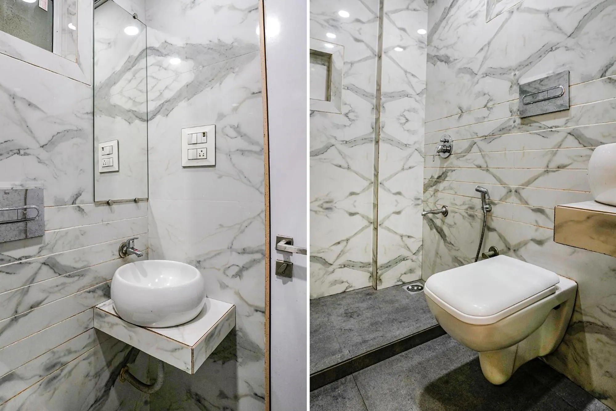 Bathroom in FabHotel Neelkamal - Chembur