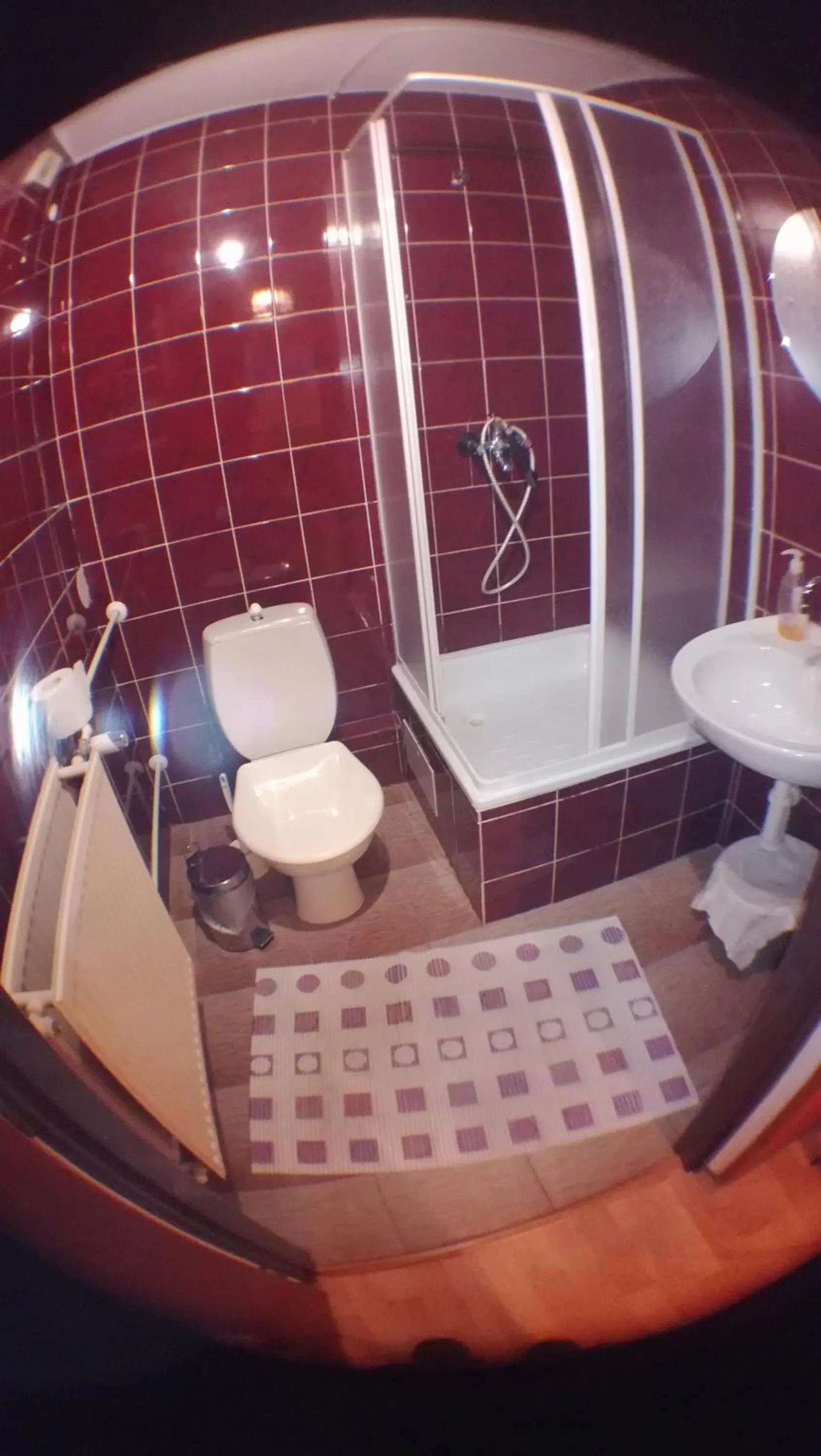 Shower in Ubytovanie 184, Bed and Braekfast 184