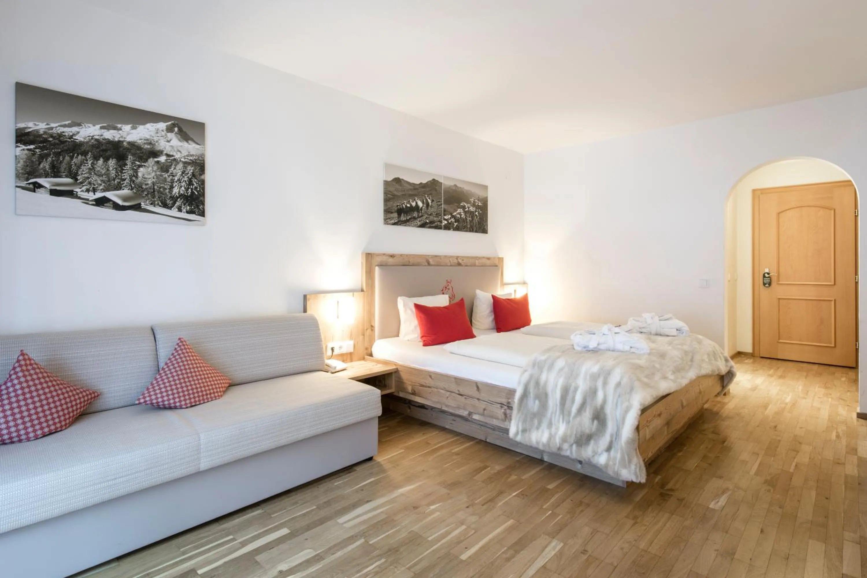 Bed in Alpenlodge - Das Dorfhotel