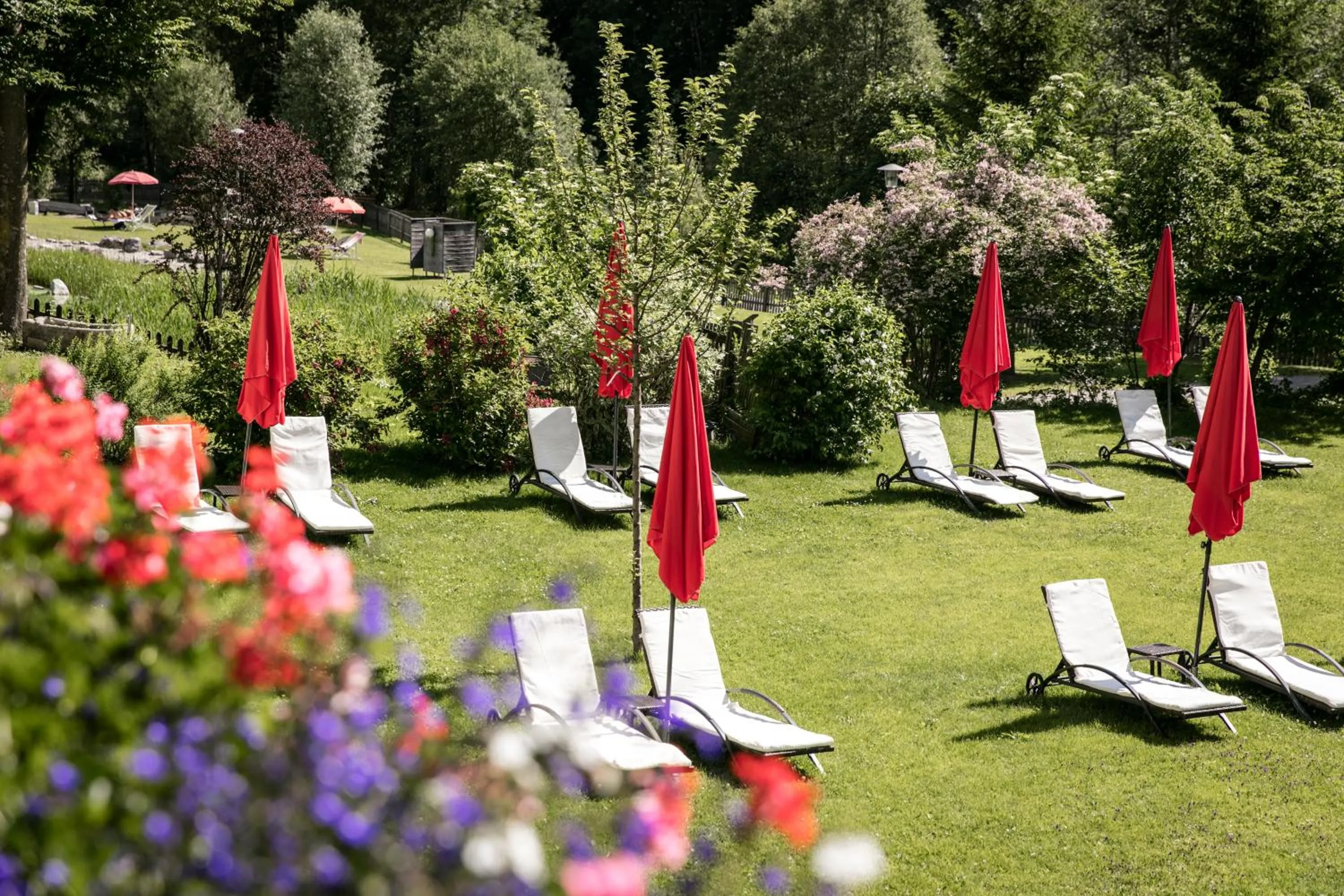Garden in Alpenlodge - Das Dorfhotel
