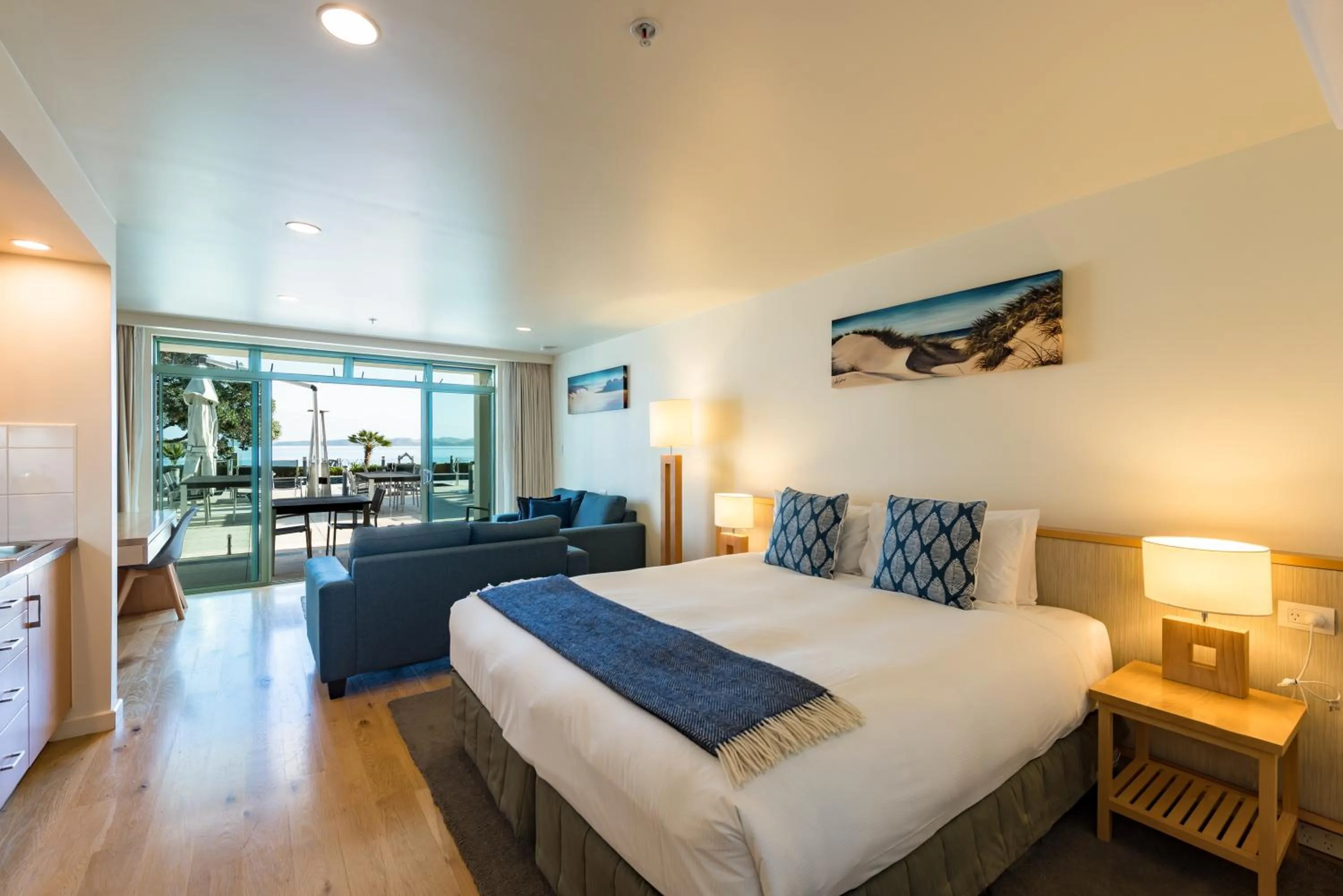 Bed in Paihia Beach Resort & Spa Hotel
