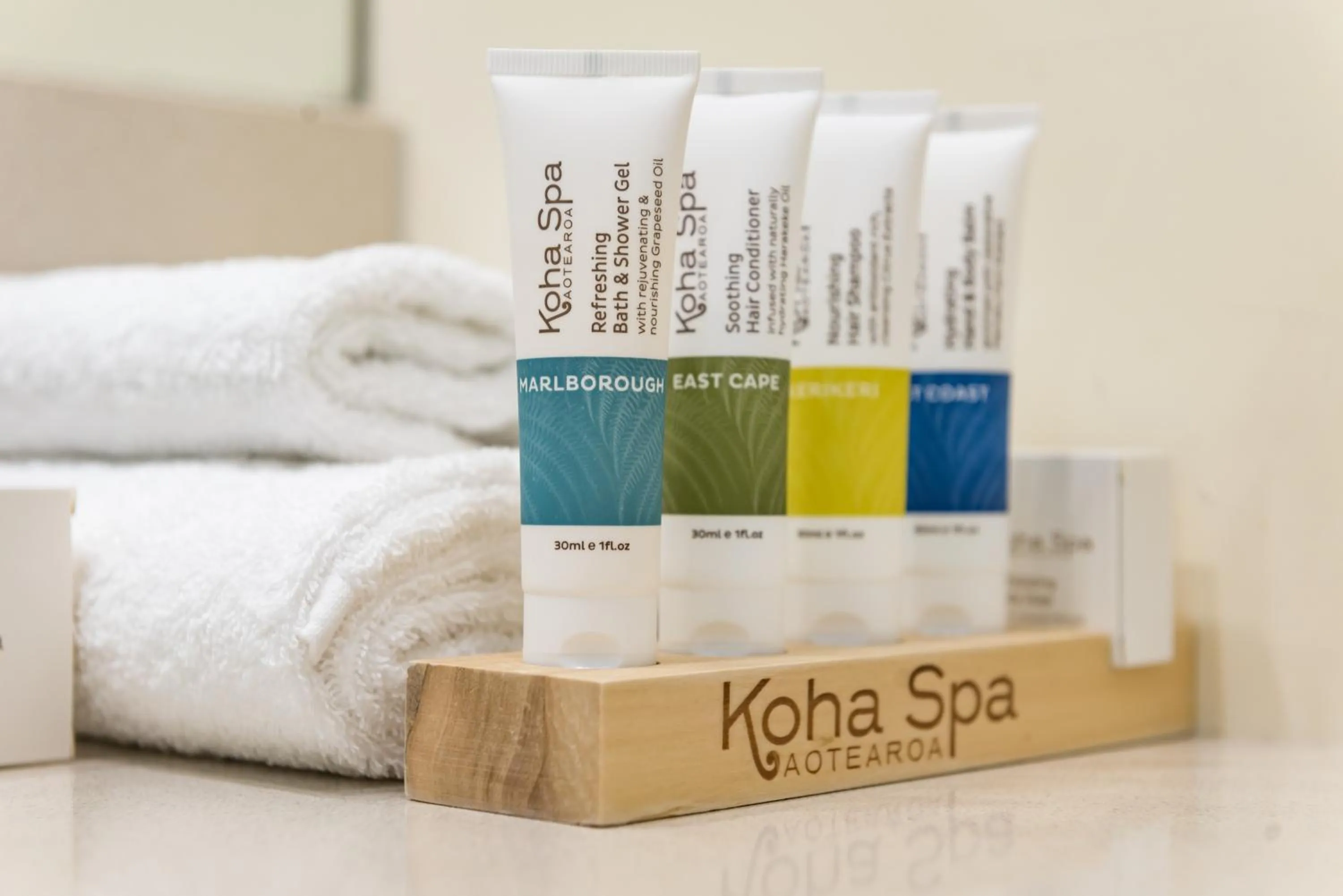 towels in Paihia Beach Resort & Spa Hotel