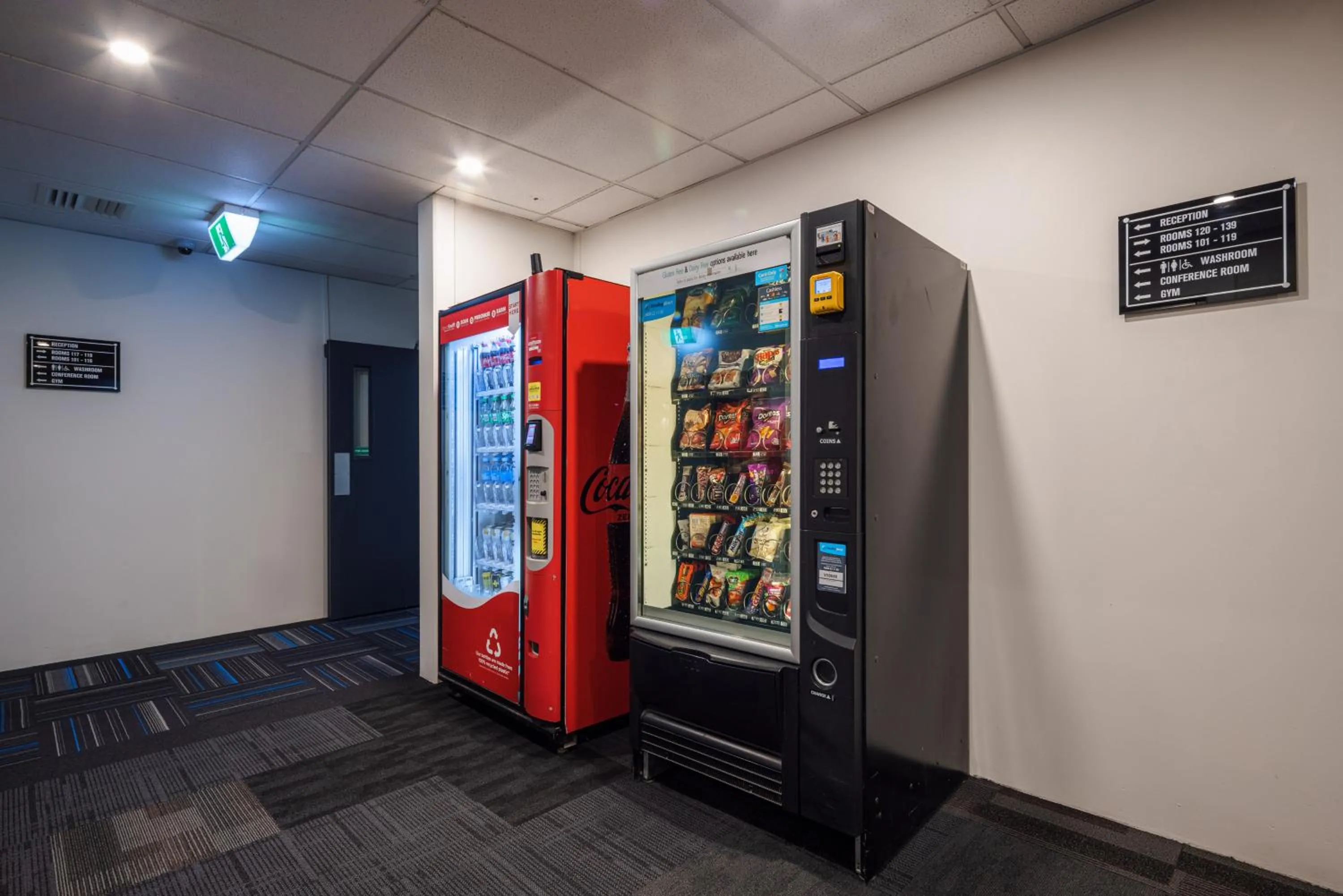 vending machine in Heartland Hotel Auckland Airport