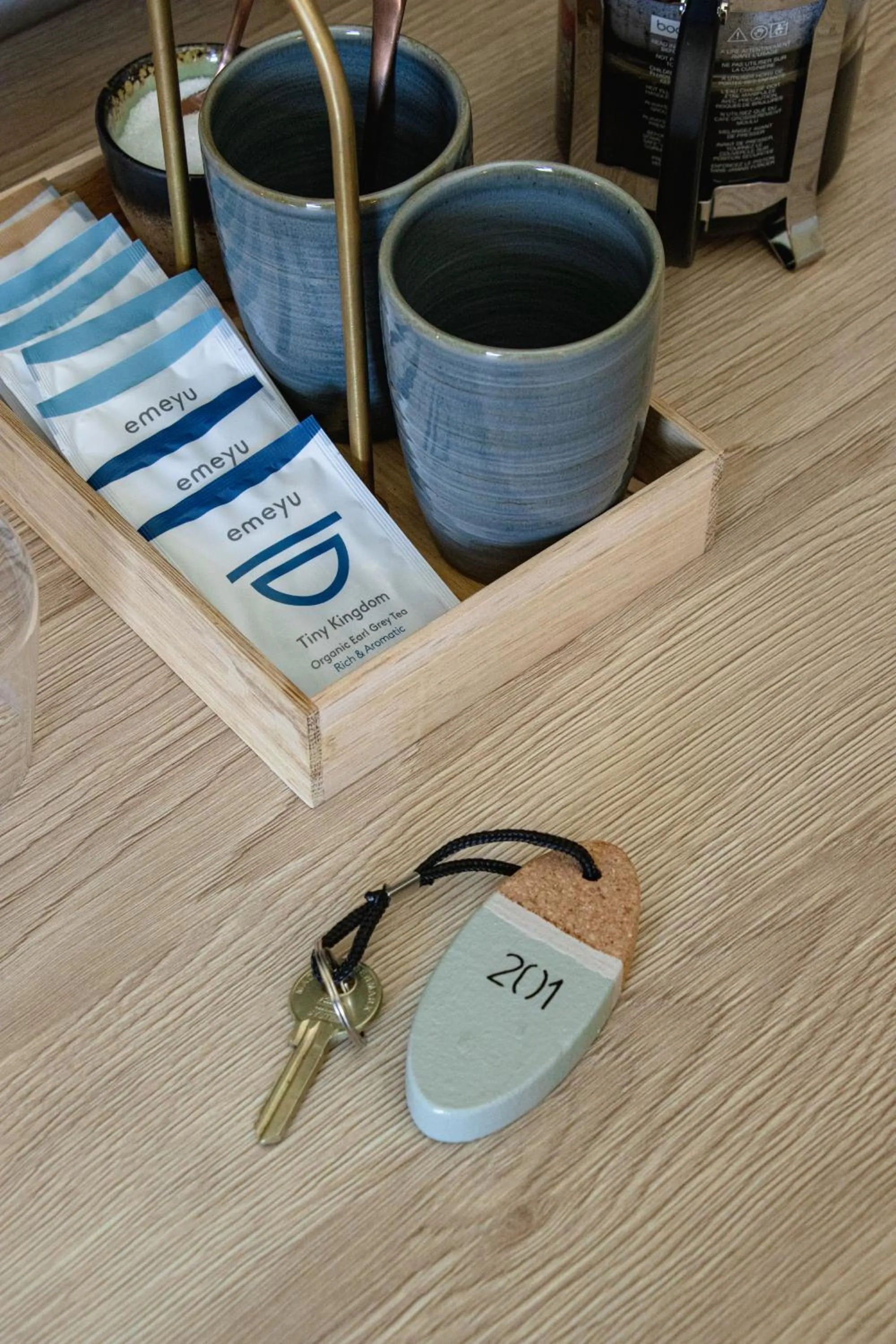 Bedroom in Strandhotel Klitrosen