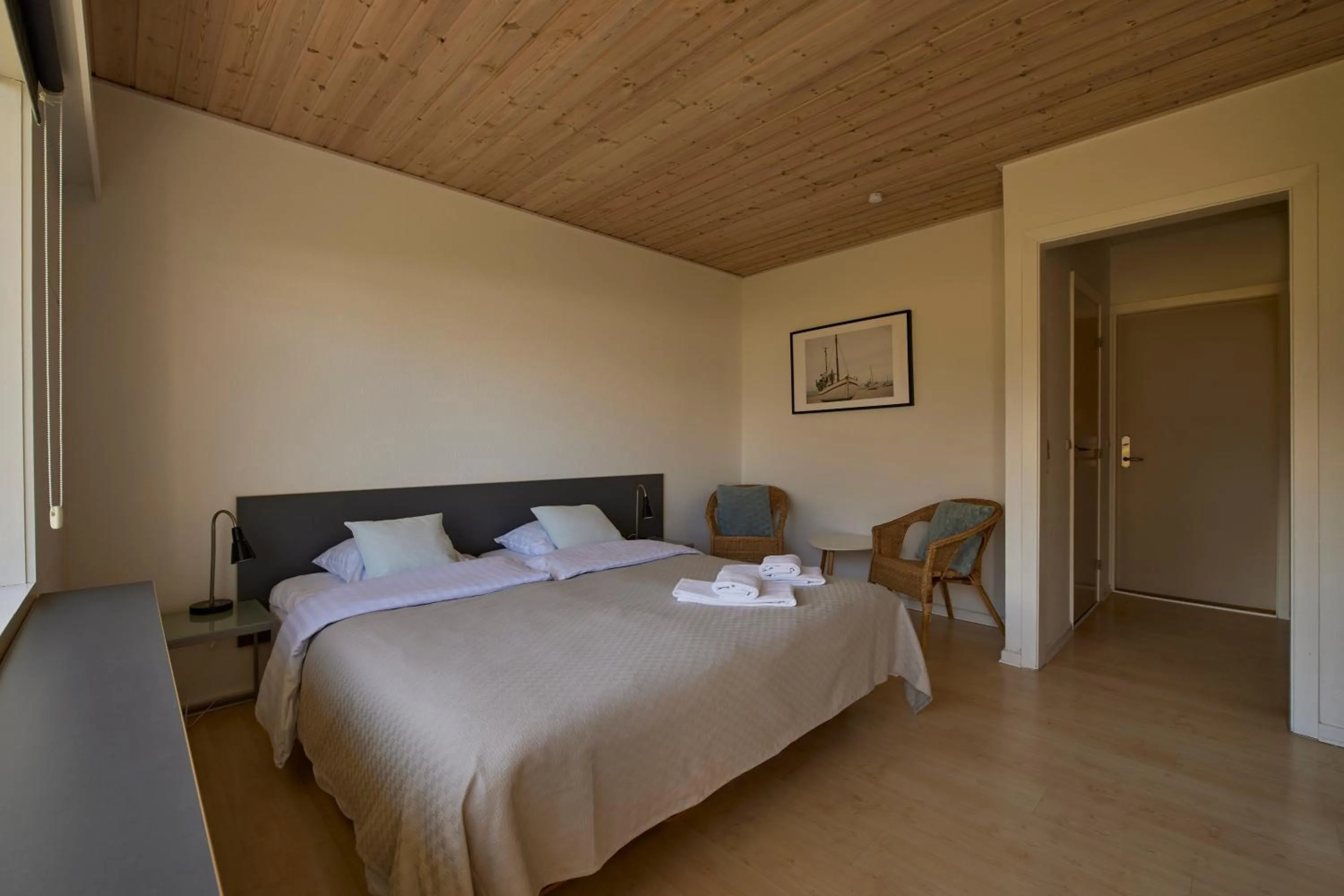 Bed in Strandhotel Klitrosen