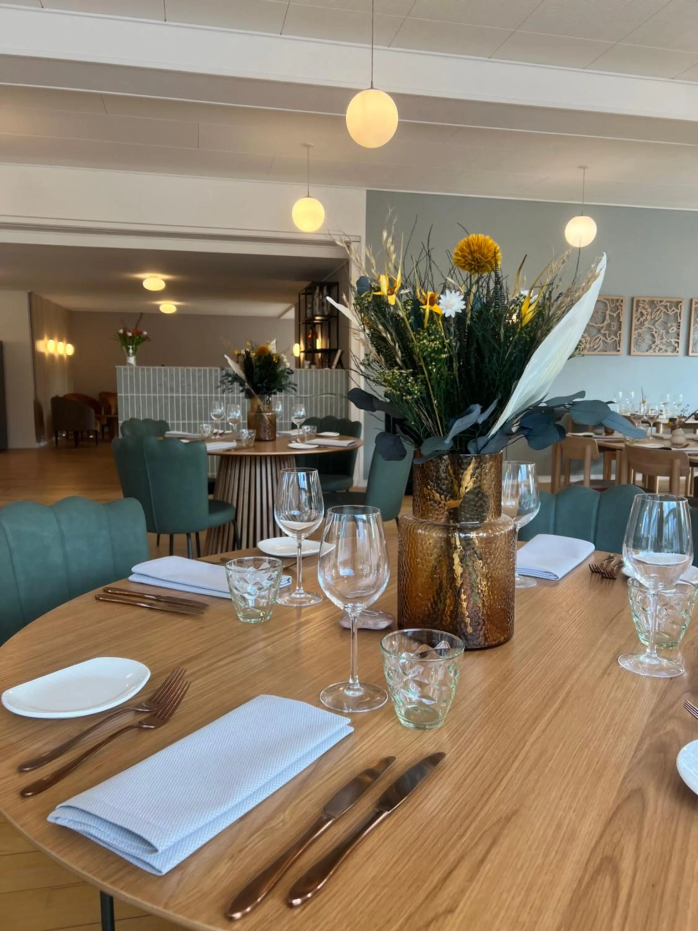 Restaurant/places to eat in Strandhotel Klitrosen