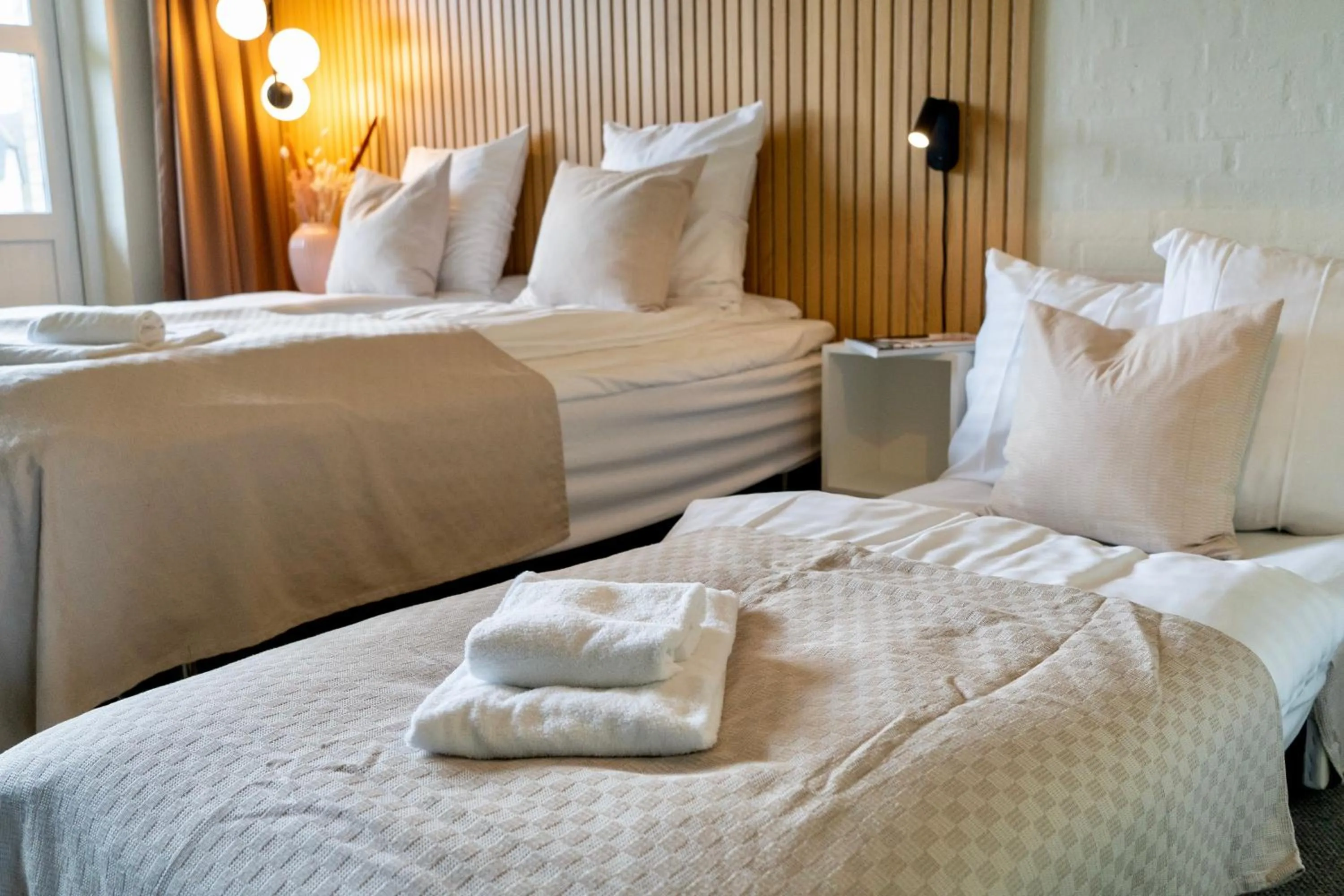 Bed in Strandhotel Klitrosen