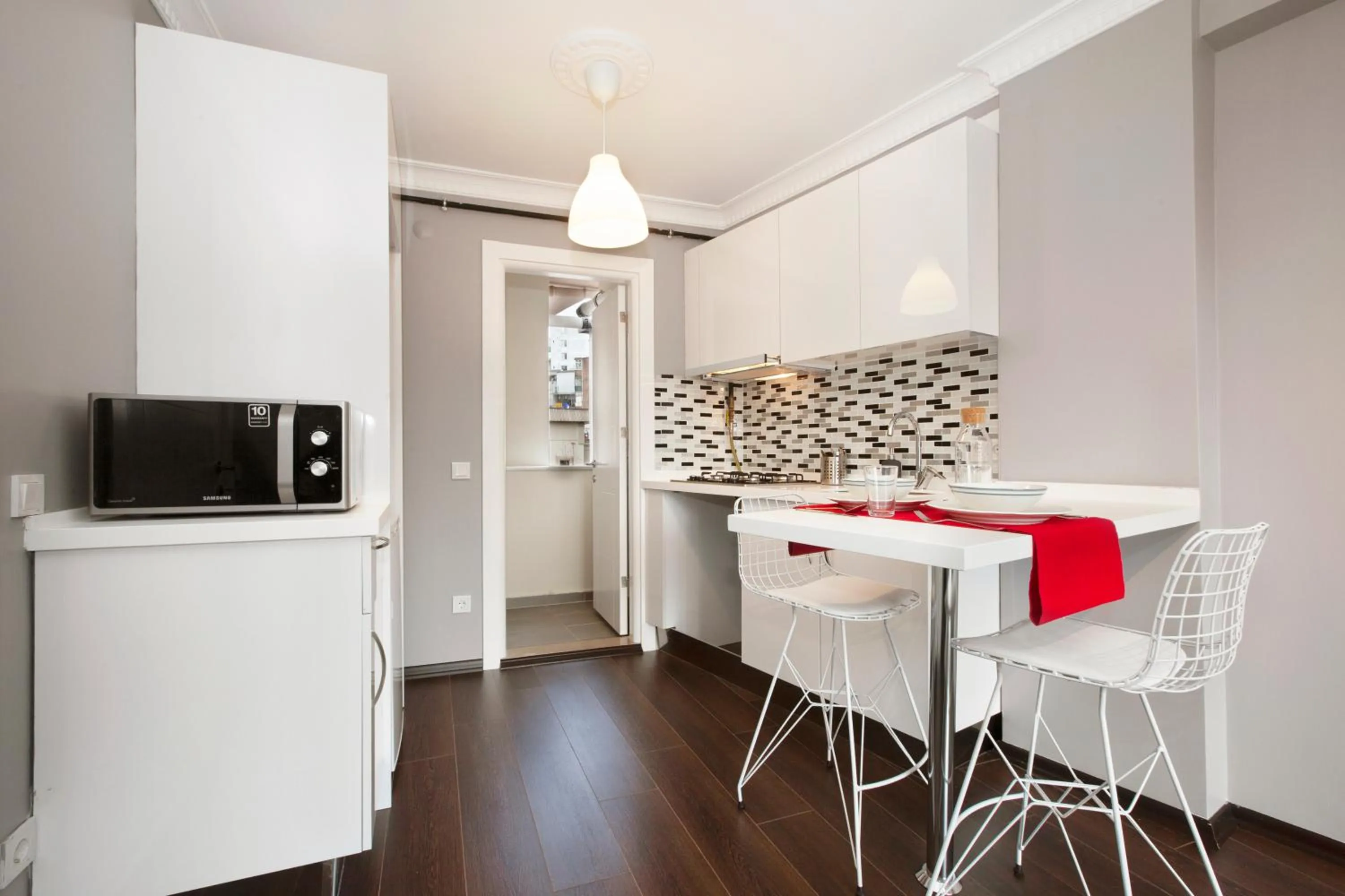 Kitchen or kitchenette in Nisantasi Residence