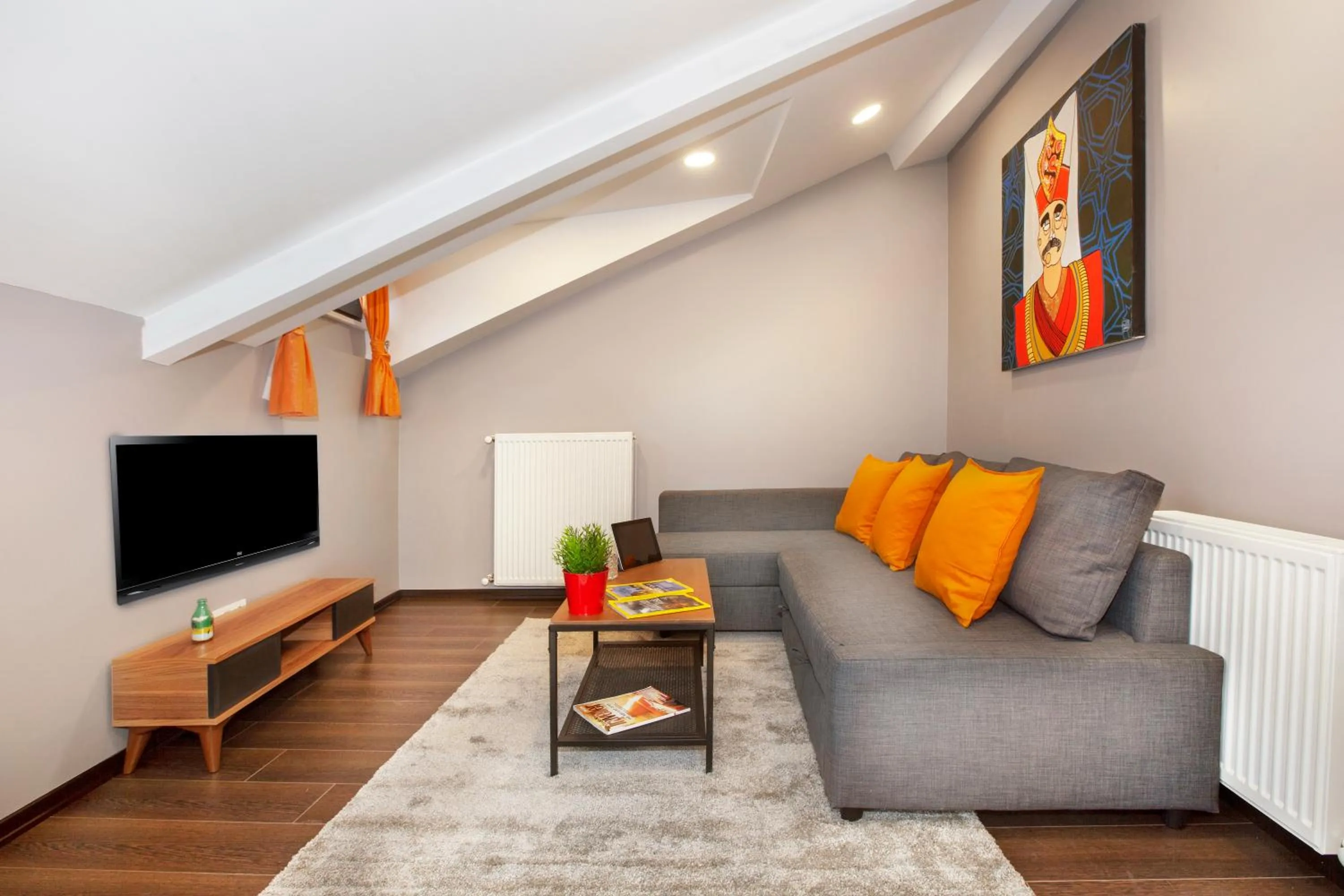 Living room in Nisantasi Residence