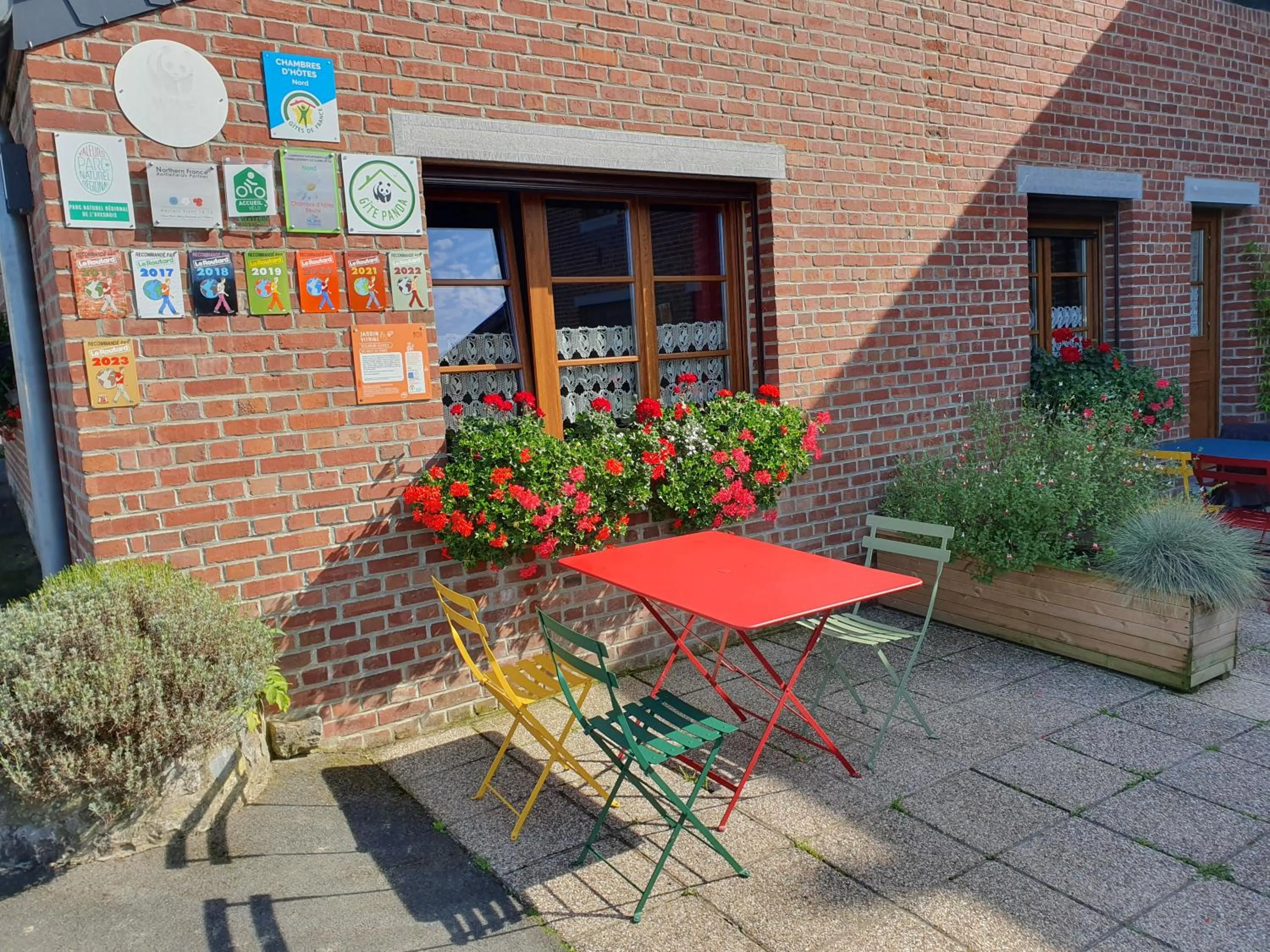 Patio in Les Mout'Anes