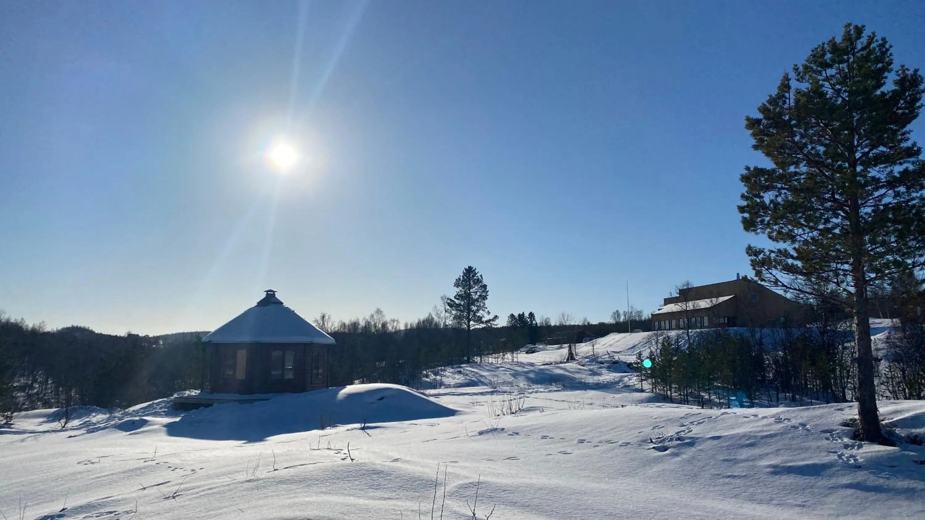 Natural landscape in Skoghus