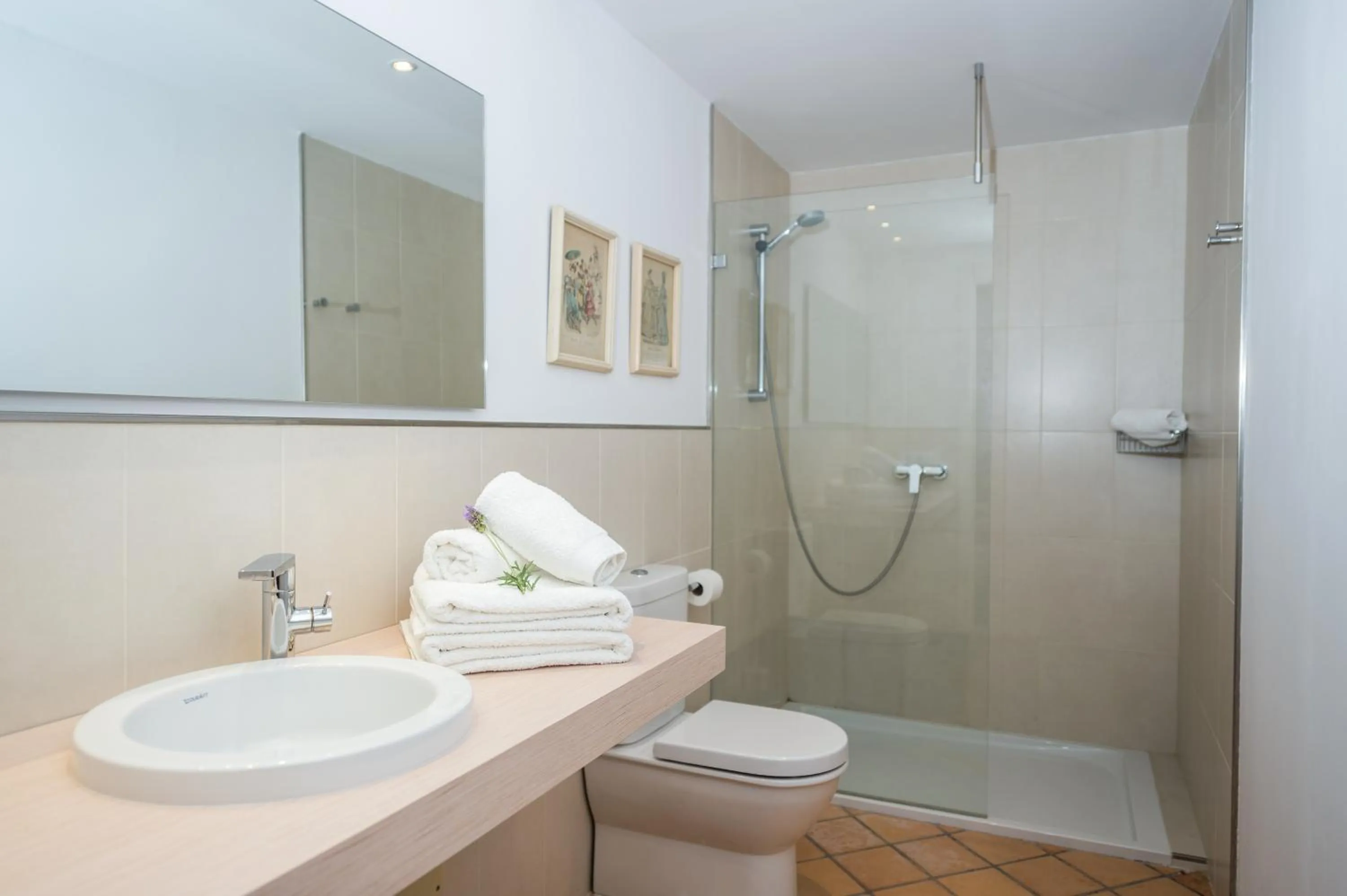 Bathroom in Agroturismo Can Feliu