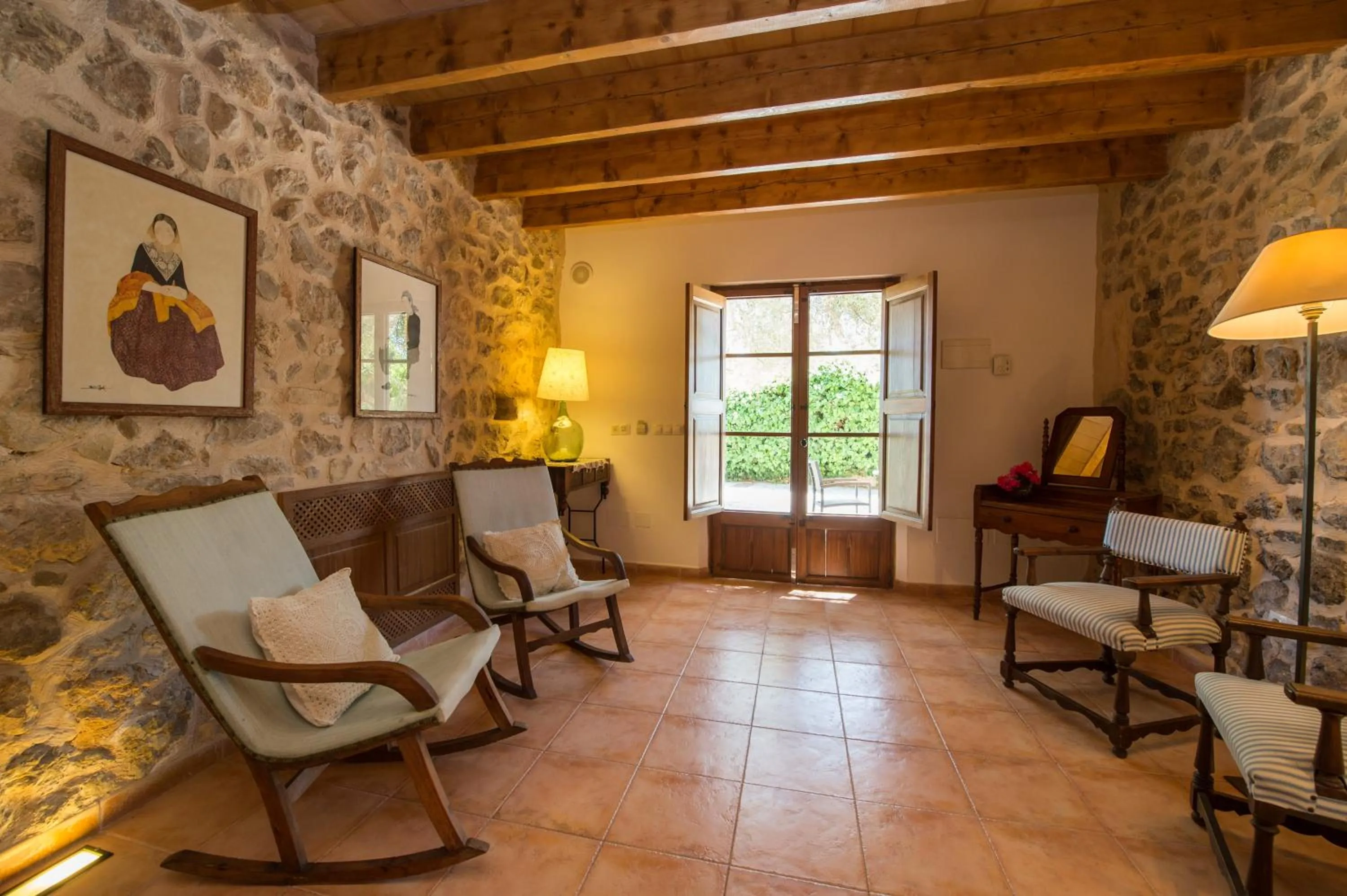 Living room in Agroturismo Can Feliu