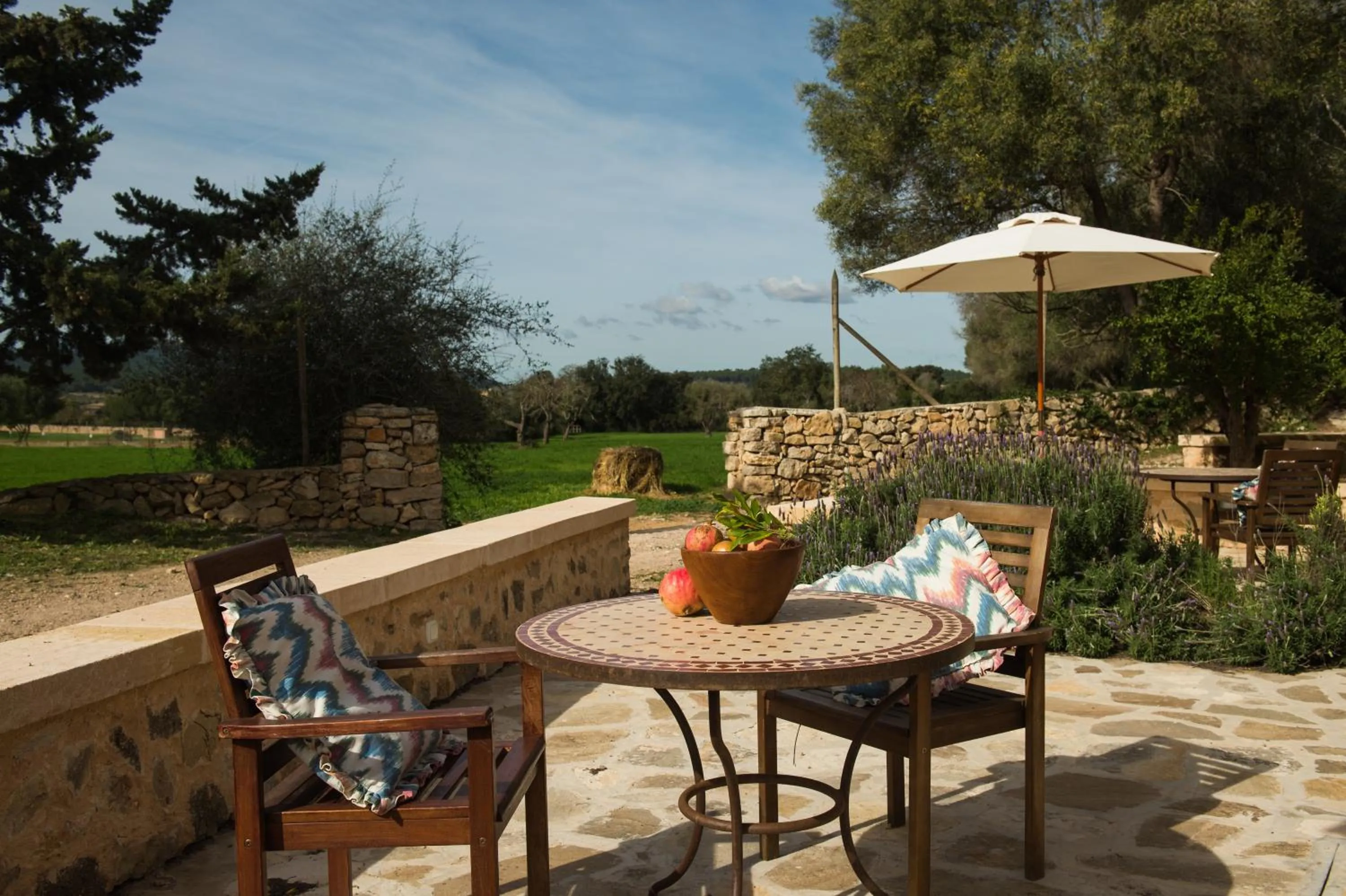 Patio in Agroturismo Can Feliu