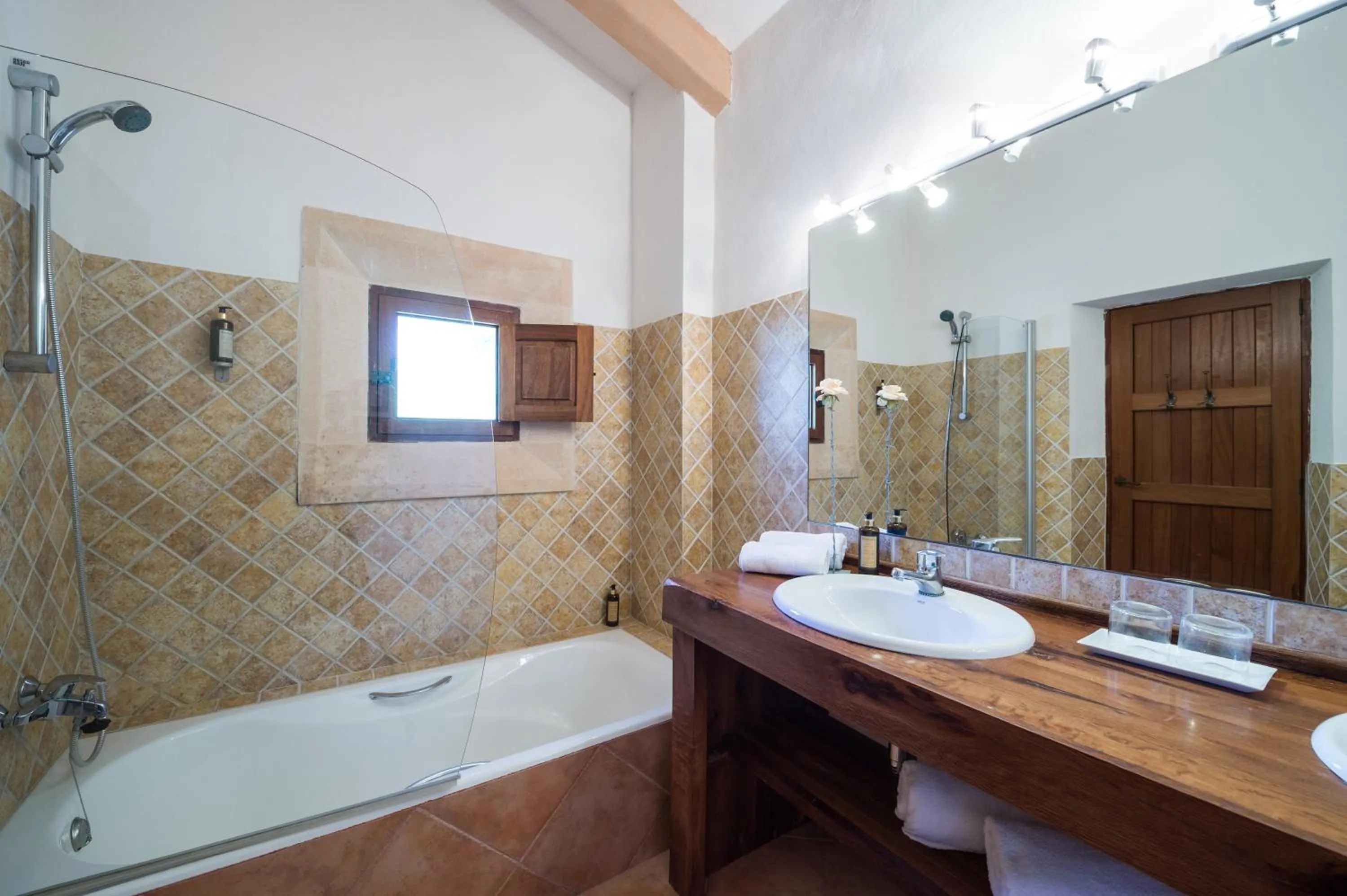 Bathroom in Agroturismo Can Feliu