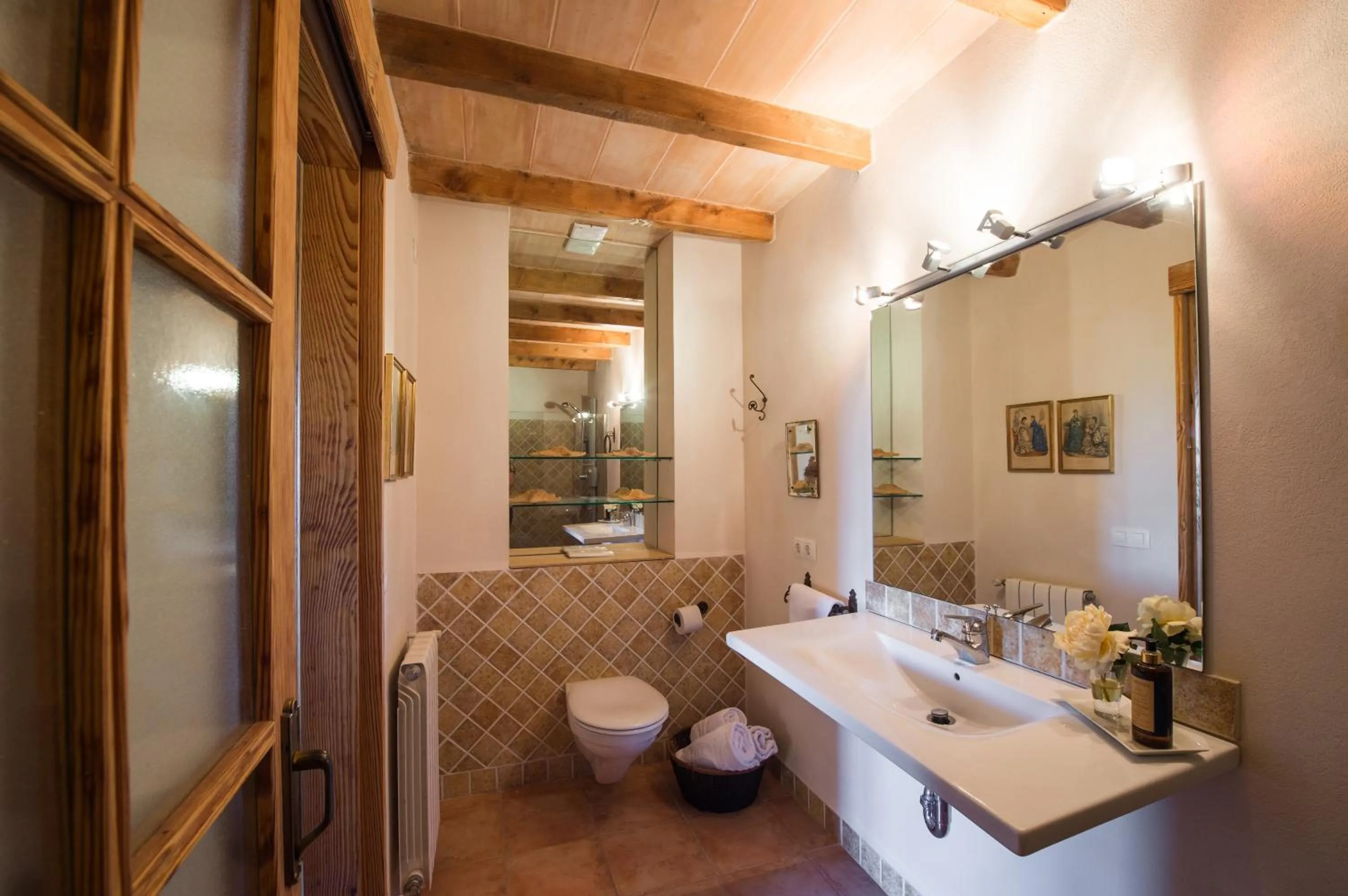 Bathroom in Agroturismo Can Feliu