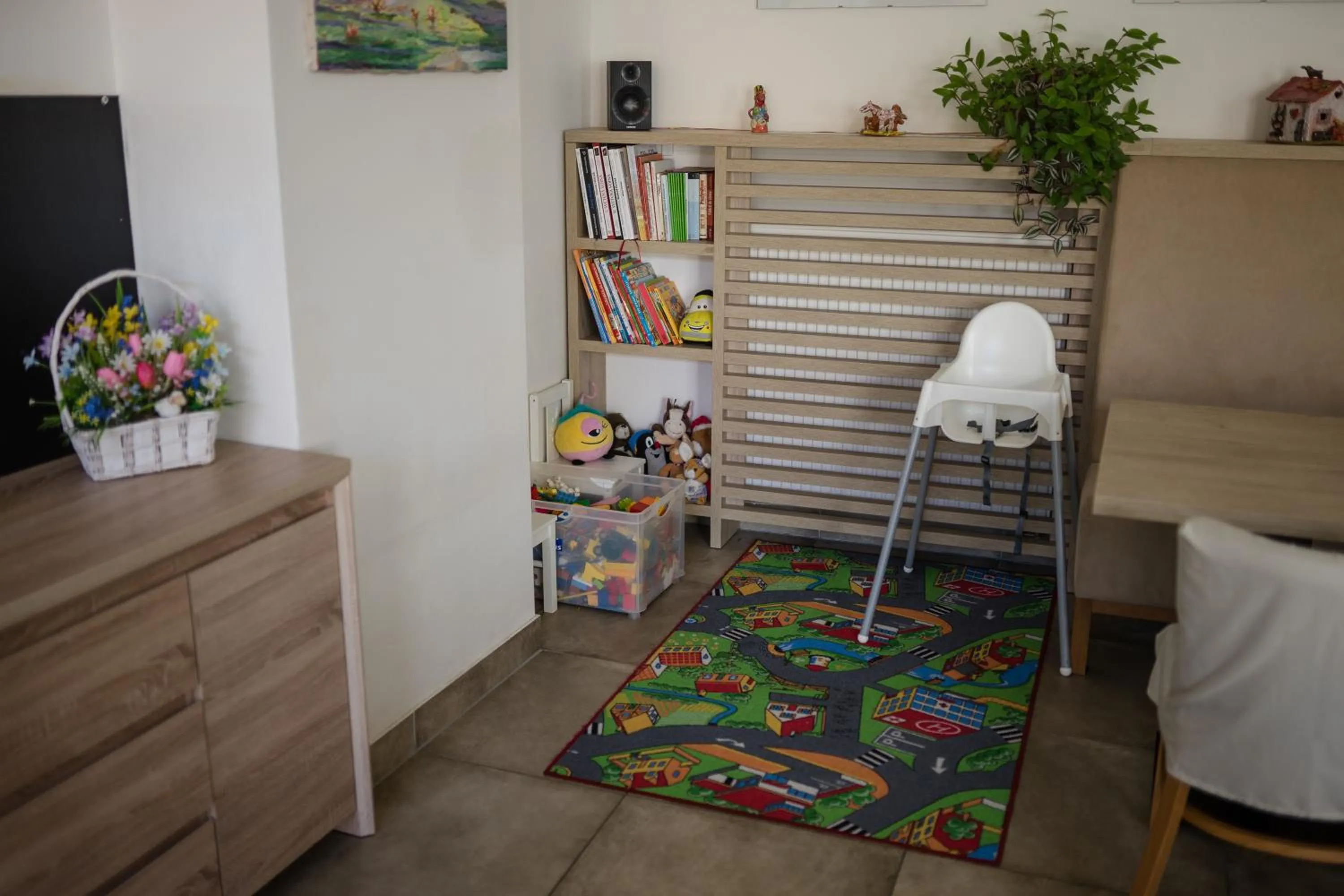 Dining area in BIVIO hotel