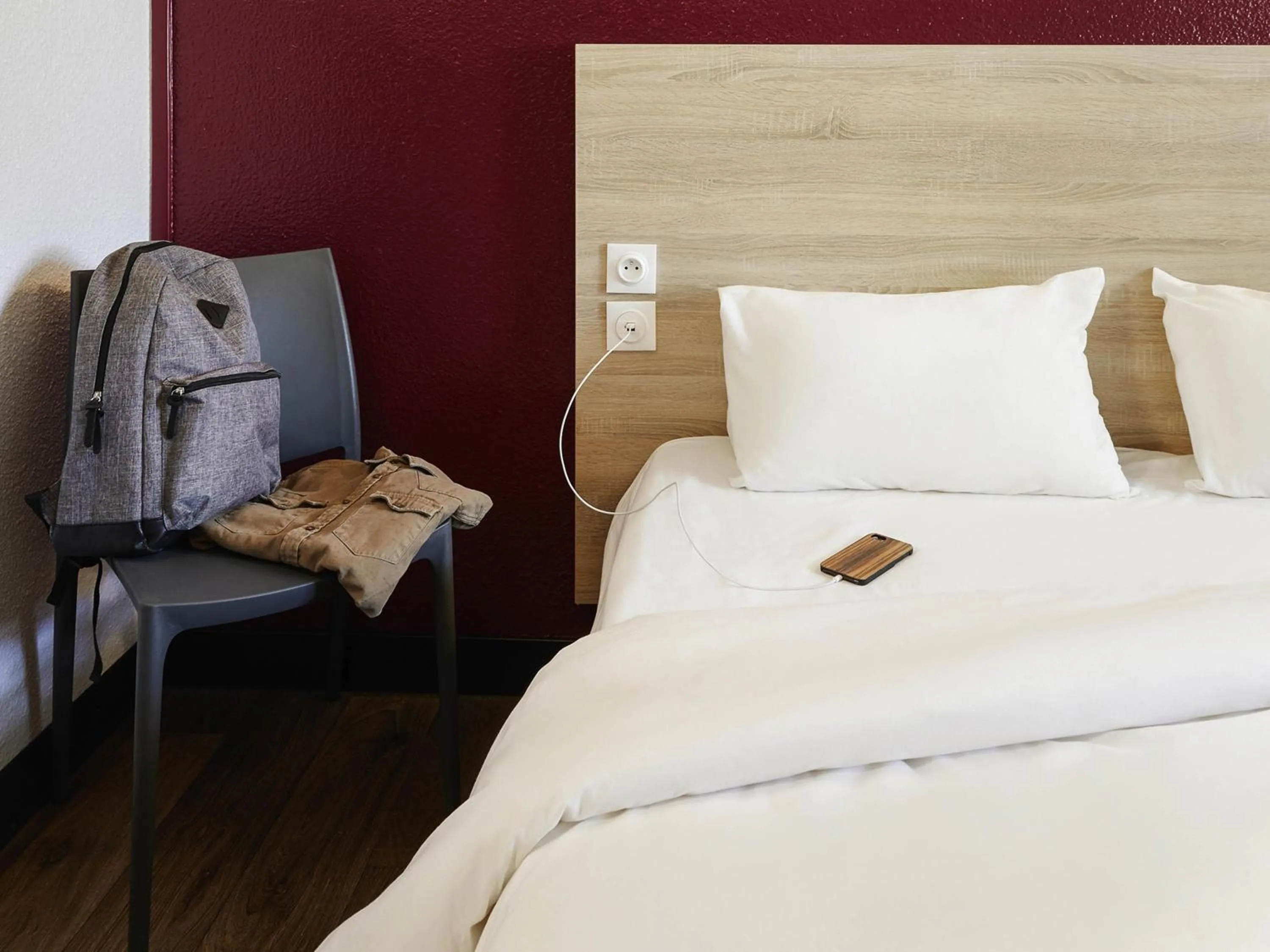 Bedroom, Bed in hotelF1 Dole